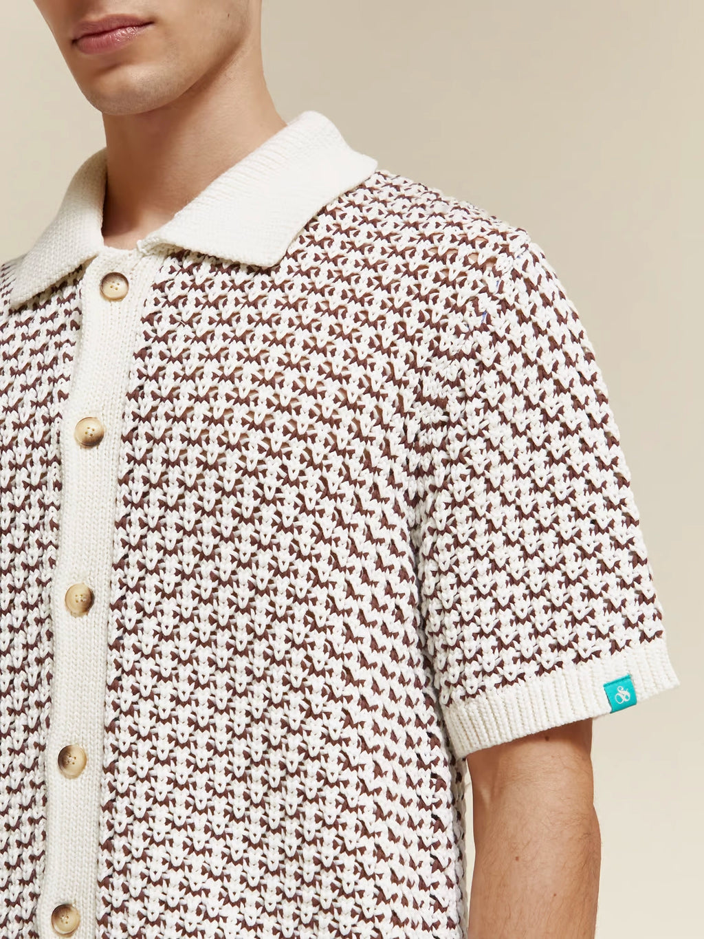 SCOTCH & SODA STRUCTURED KNITTED POLO 175514