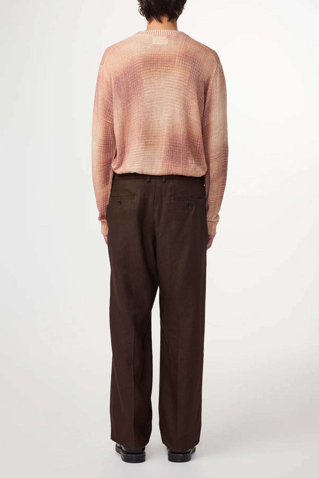 NN07 KAY RELAXED FIT LINEN VISCOSE PLEATED TROUSER 1808