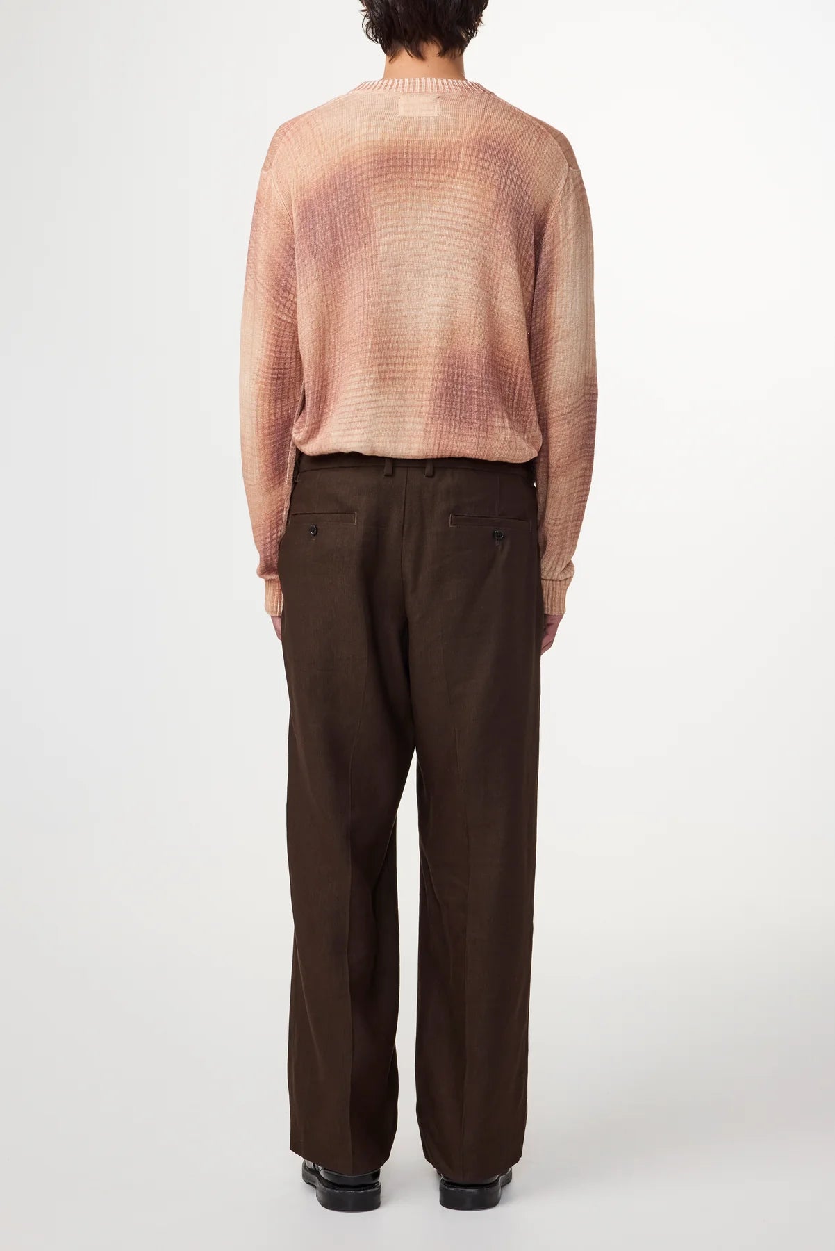 NN07 KAY RELAXED FIT LINEN VISCOSE PLEATED TROUSER 1808