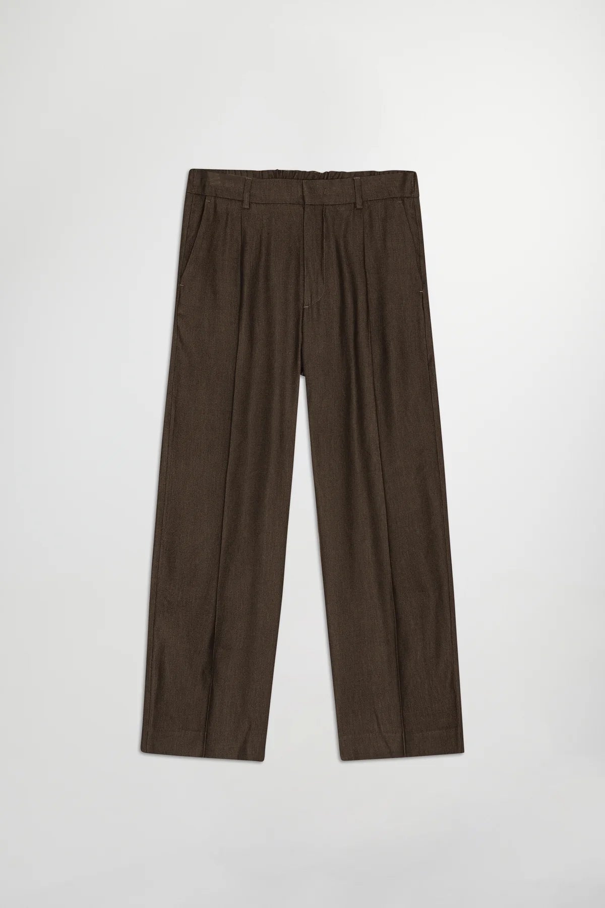 NN07 KAY RELAXED FIT LINEN VISCOSE PLEATED TROUSER 1808