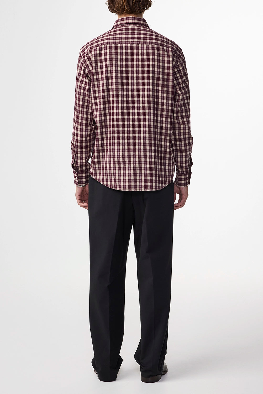 NN07 DEON ORGANIC COTTON L/S CHECK SHIRT 5465