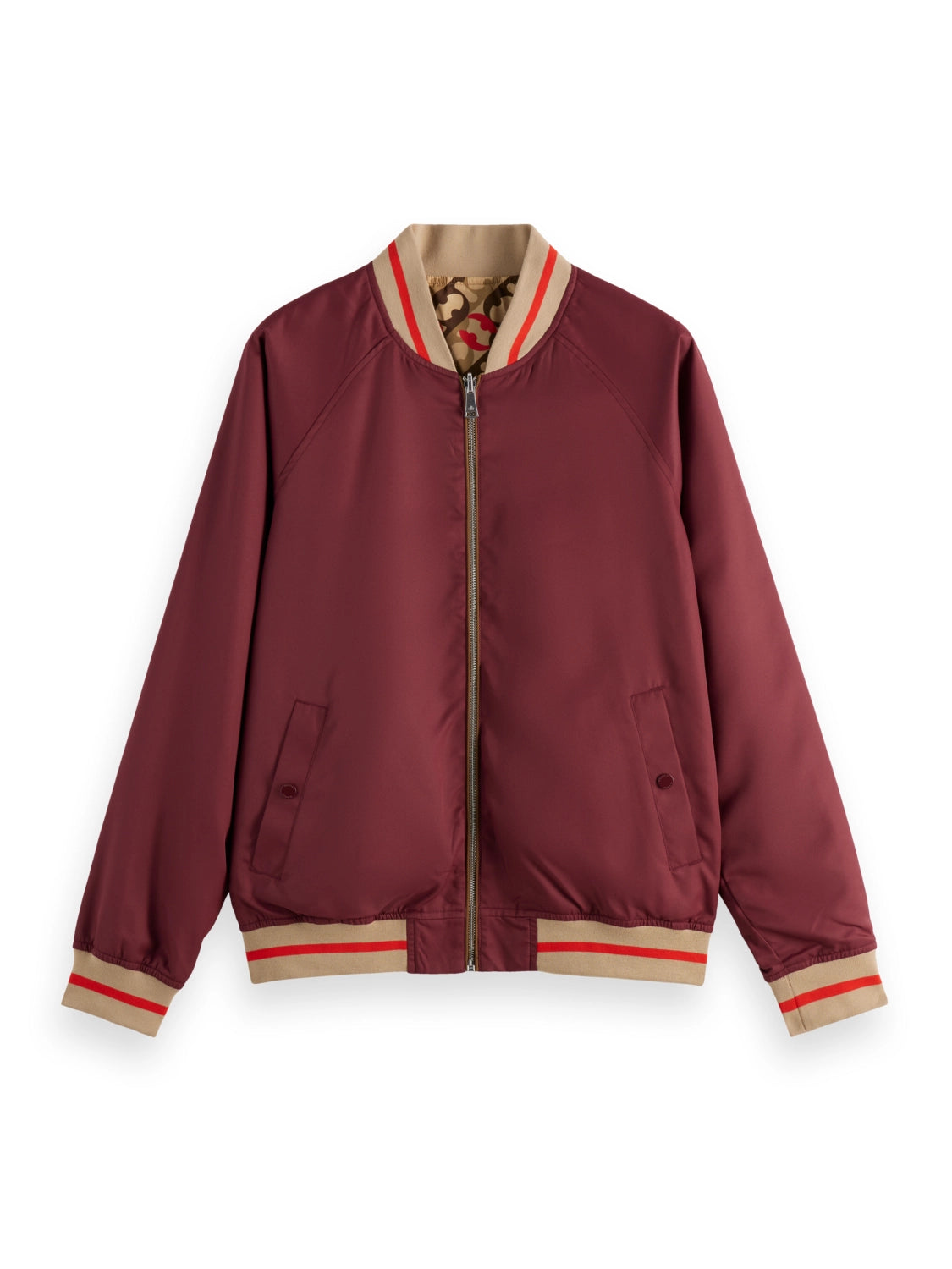 SCOTCH & SODA REVERSIBLE BOMBER JACKET 179812