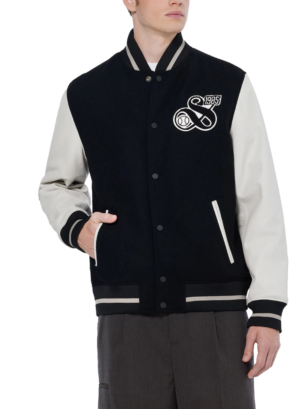 SCOTCH & SODA SATORIAL CITY BOMBER JACKET 179822
