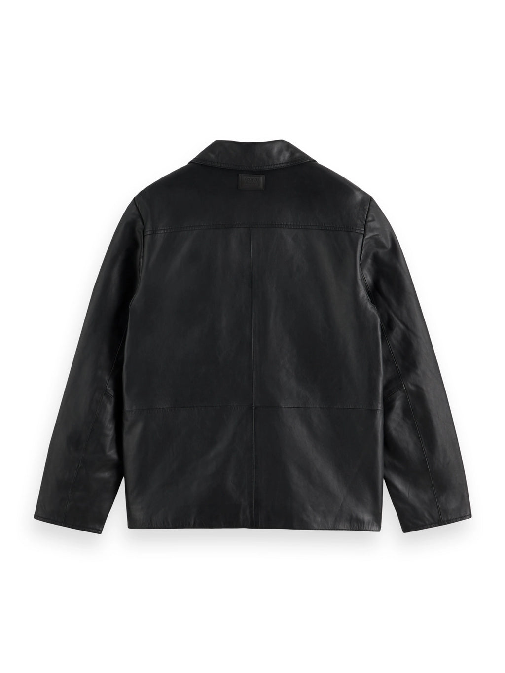 SCOTCH & SODA 100% SHEEP LEATHER BLAZER JACKET 179823
