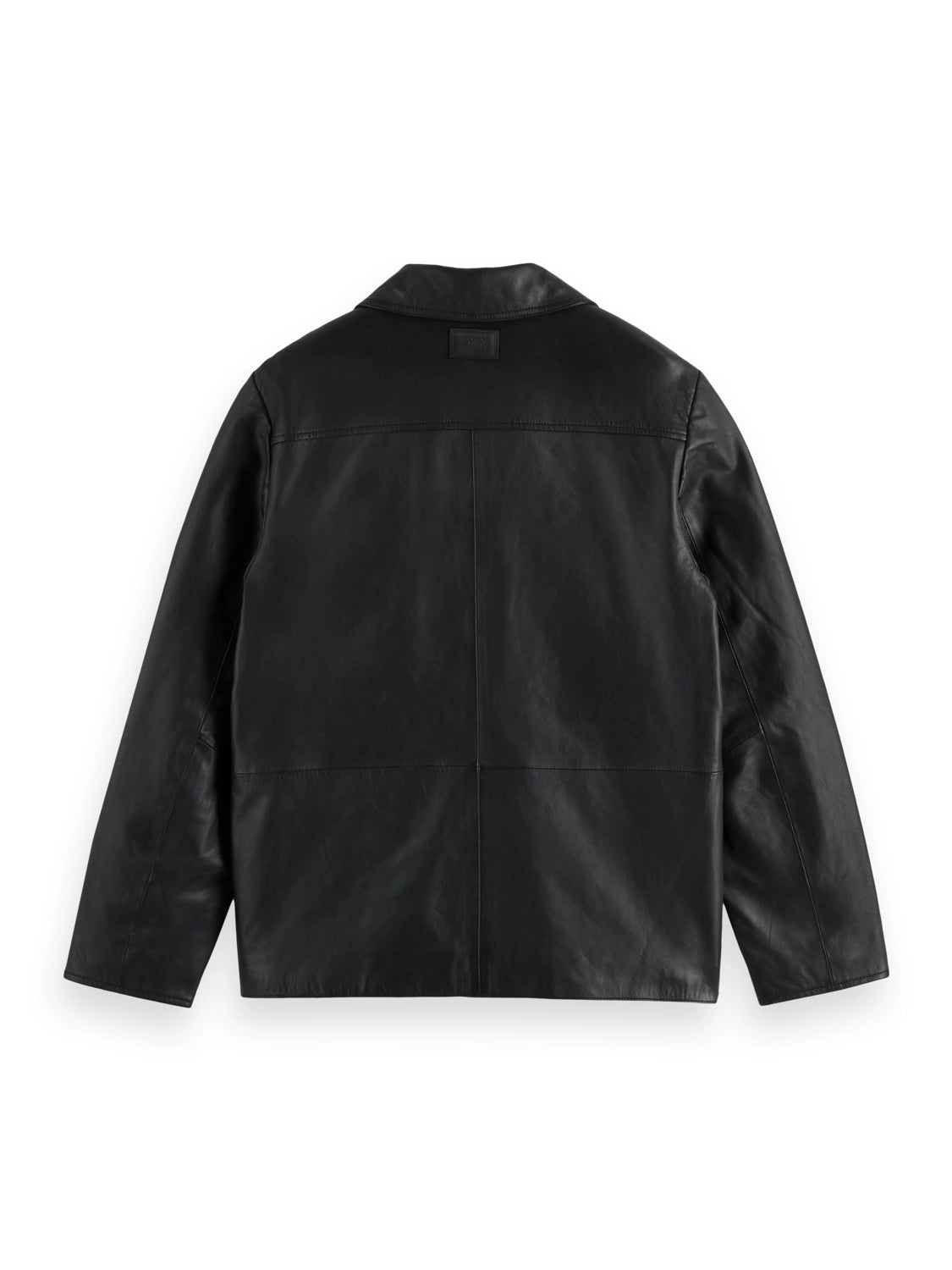 SCOTCH & SODA 100% SHEEP LEATHER BLAZER JACKET 179823