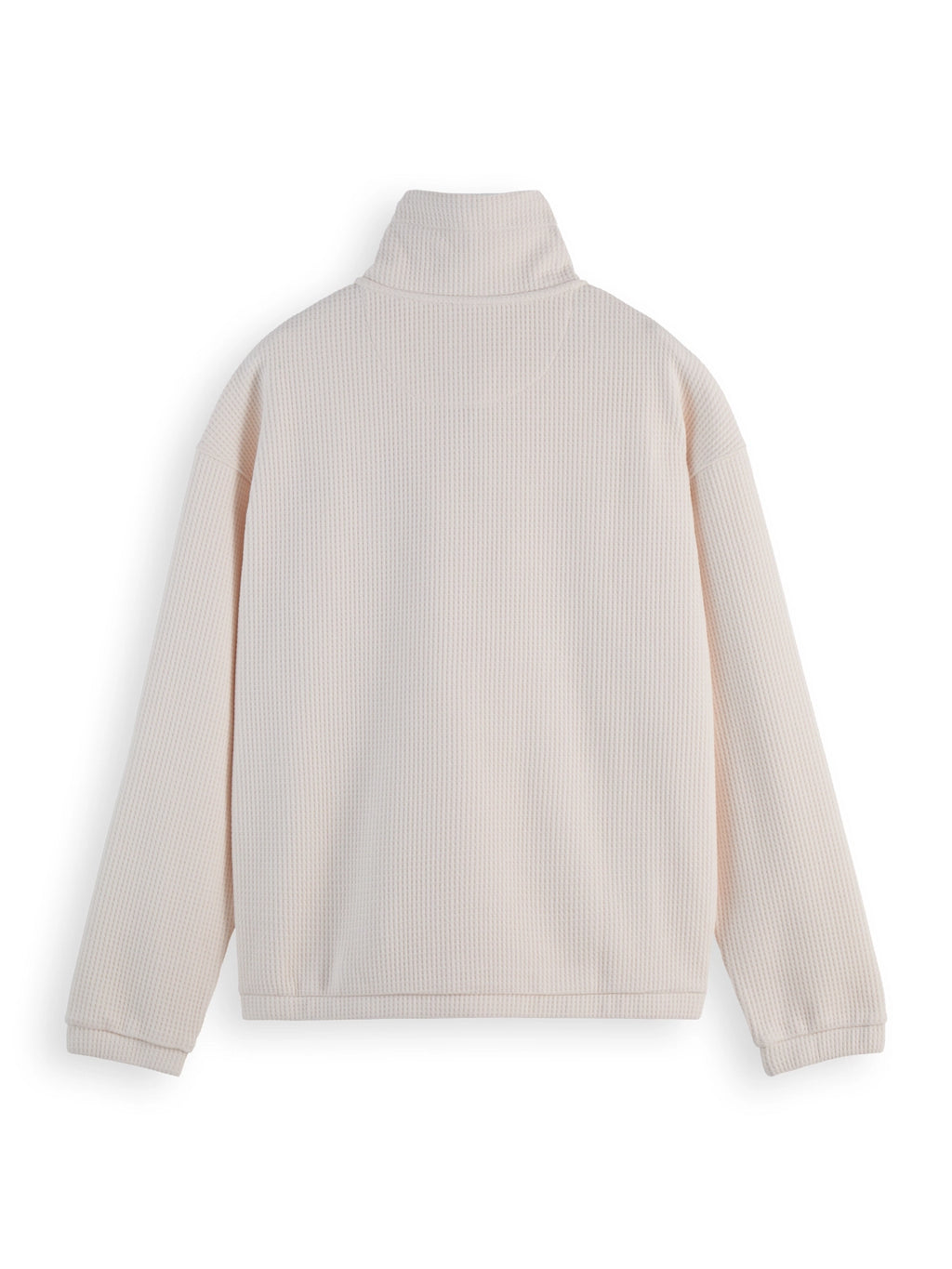 SCOTCH & SODA WAFFLE HALF ZIP SWEATSHIRT 179893