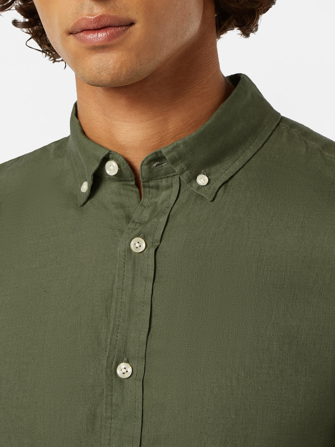 SCOTCH & SODA LINEN L/S SHIRT 180016