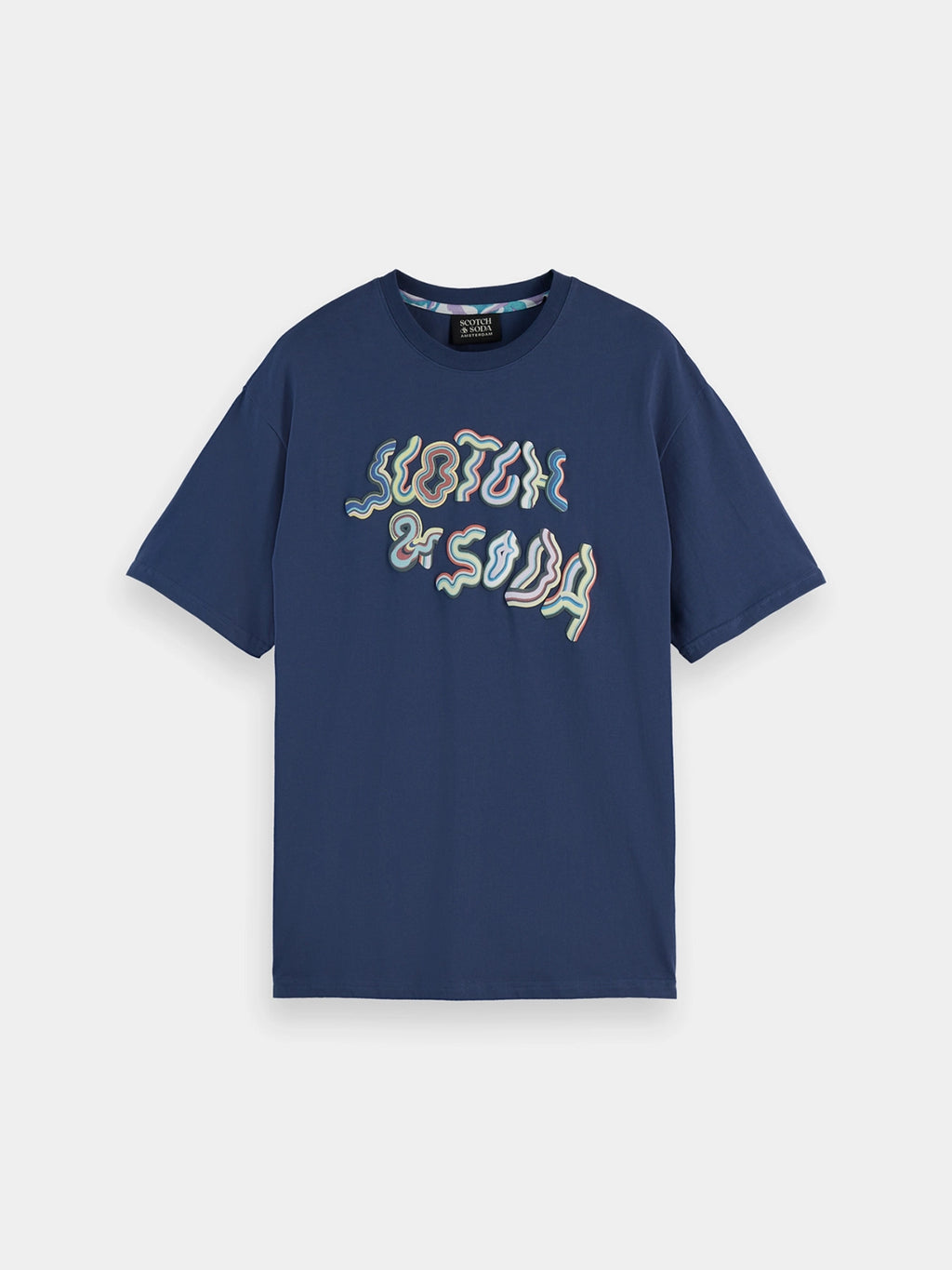 SCOTCH & SODA RELAXED FIT FRONT ARTWORK TEE 180058