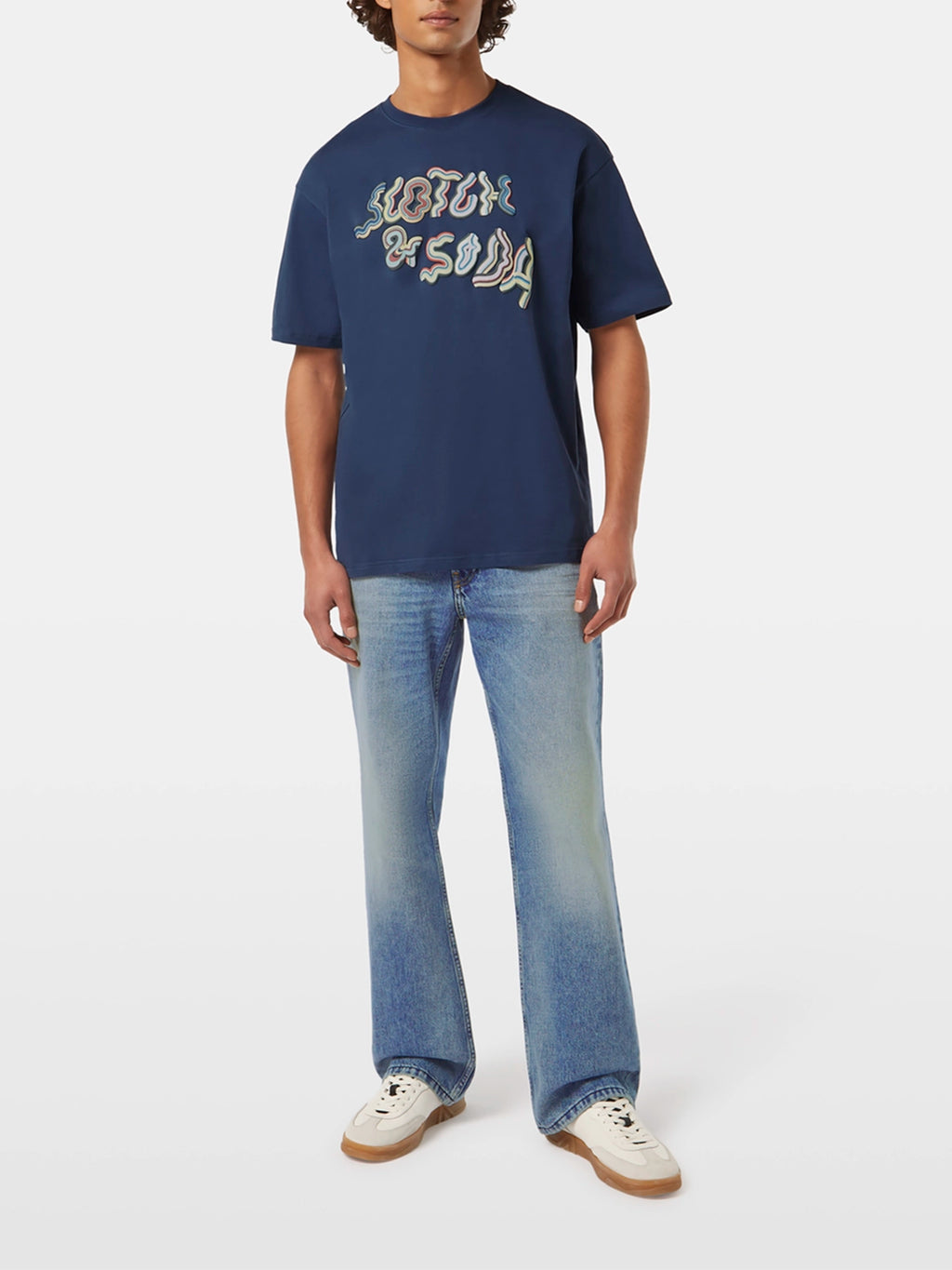 SCOTCH & SODA RELAXED FIT FRONT ARTWORK TEE 180058