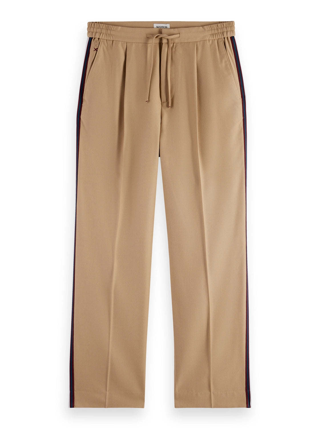 SCOTCH & SODA TAPE TRIMMED STRAIGHT FIT JOGGER 180194