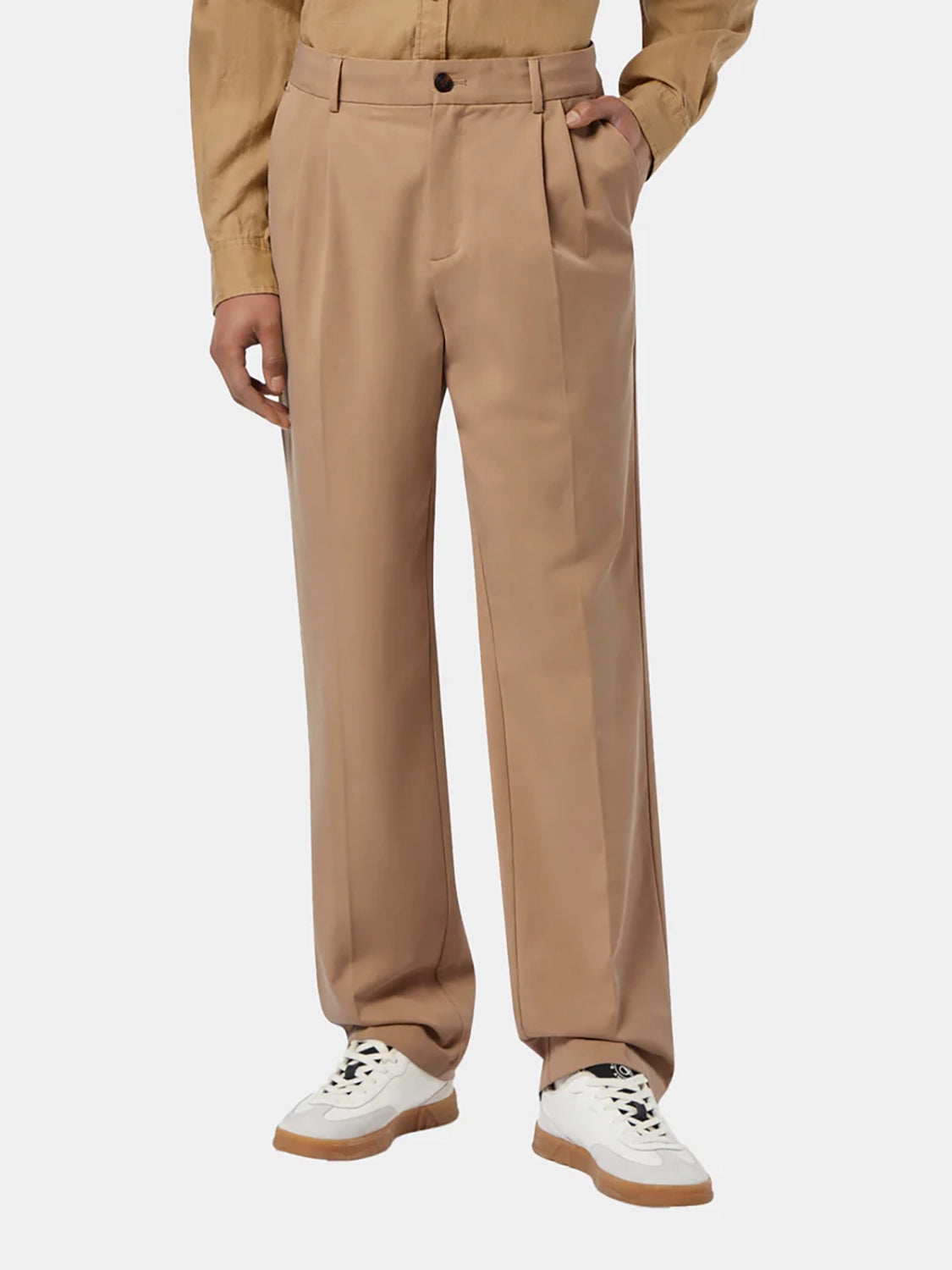 SCOTCH & SODA RELAXED STRAIGHT FIT COTTON LYOCELL MIX TWILL CHINO 180269