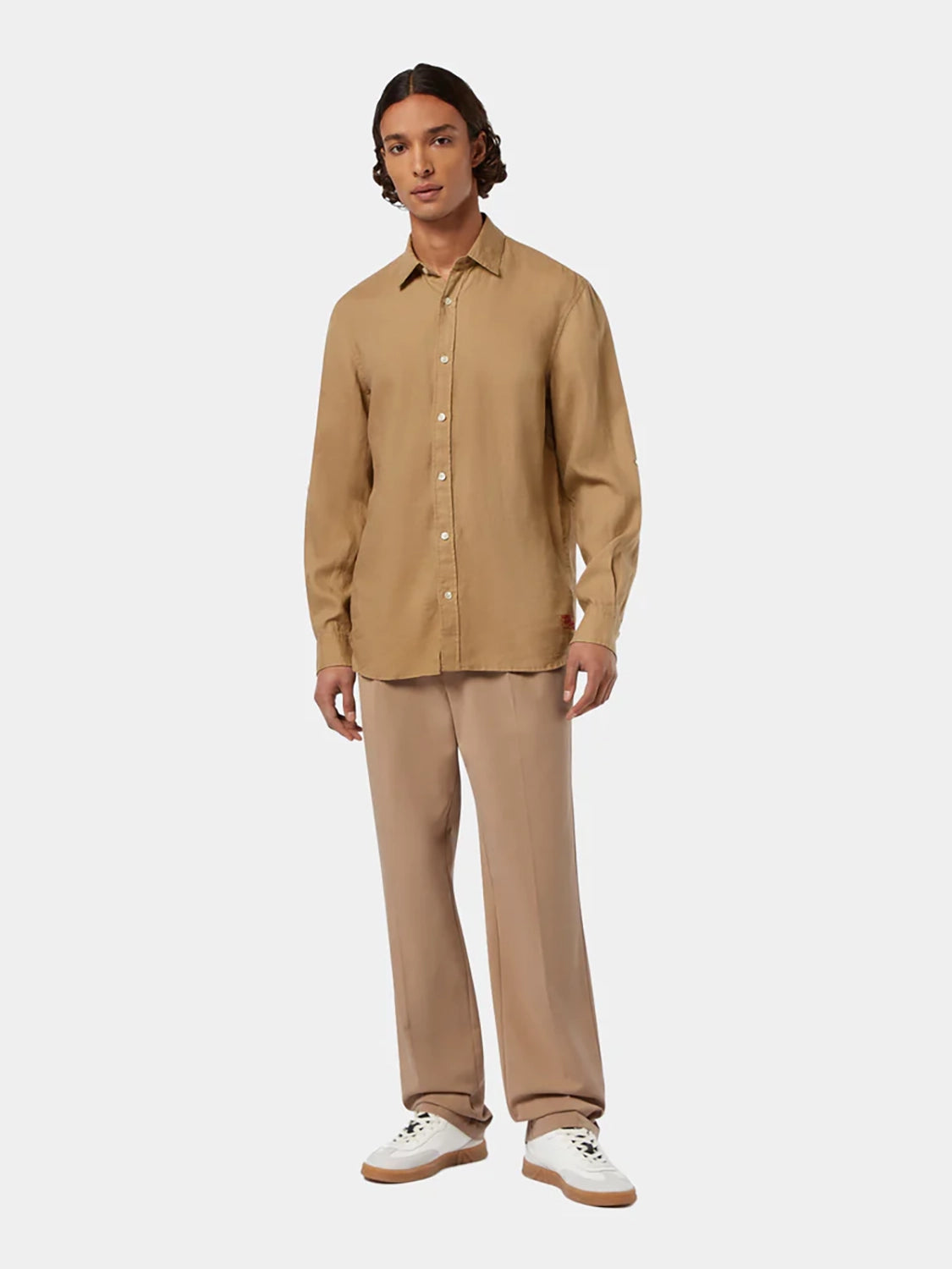 SCOTCH & SODA RELAXED STRAIGHT FIT COTTON LYOCELL MIX TWILL CHINO 180269