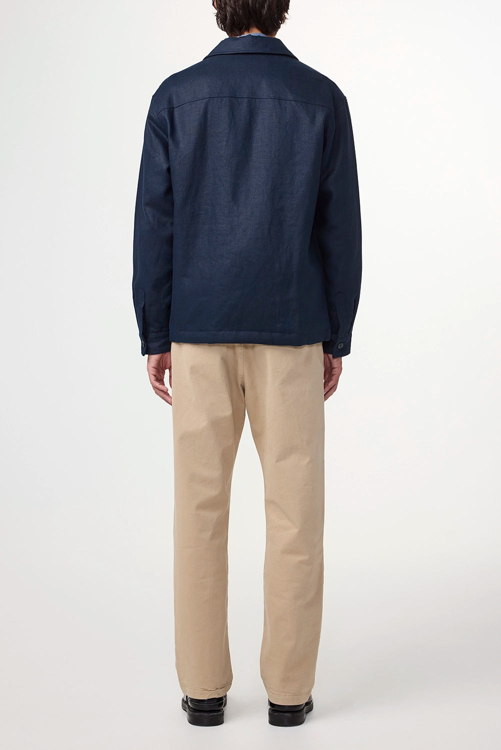 NN07 CAFU 100% SOFT LINEN CASUAL WORKER JACKET 1454