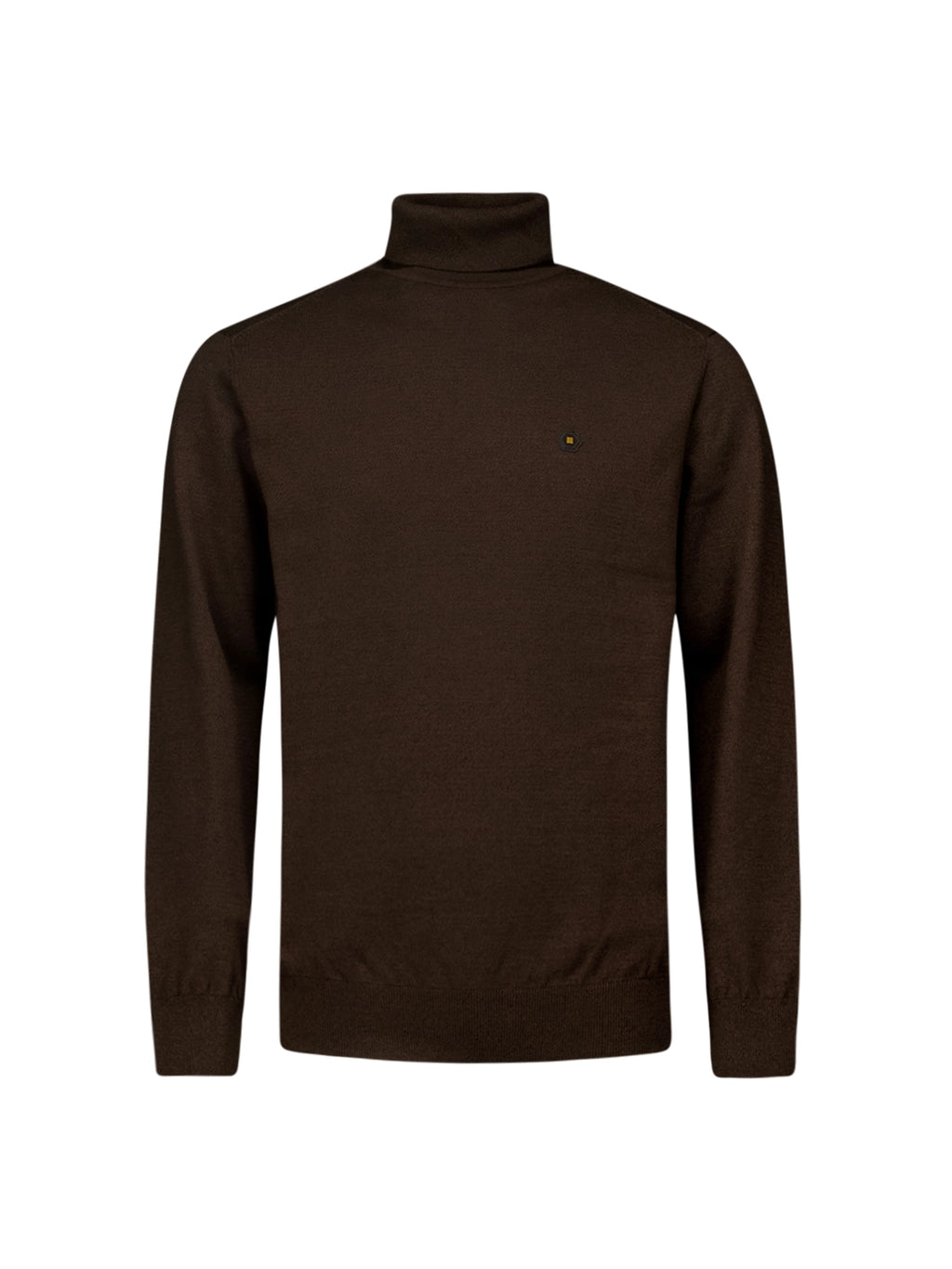 NO EXCESS 2 COLOURED MELANGE ROLLNECK PULLOVER 25210982