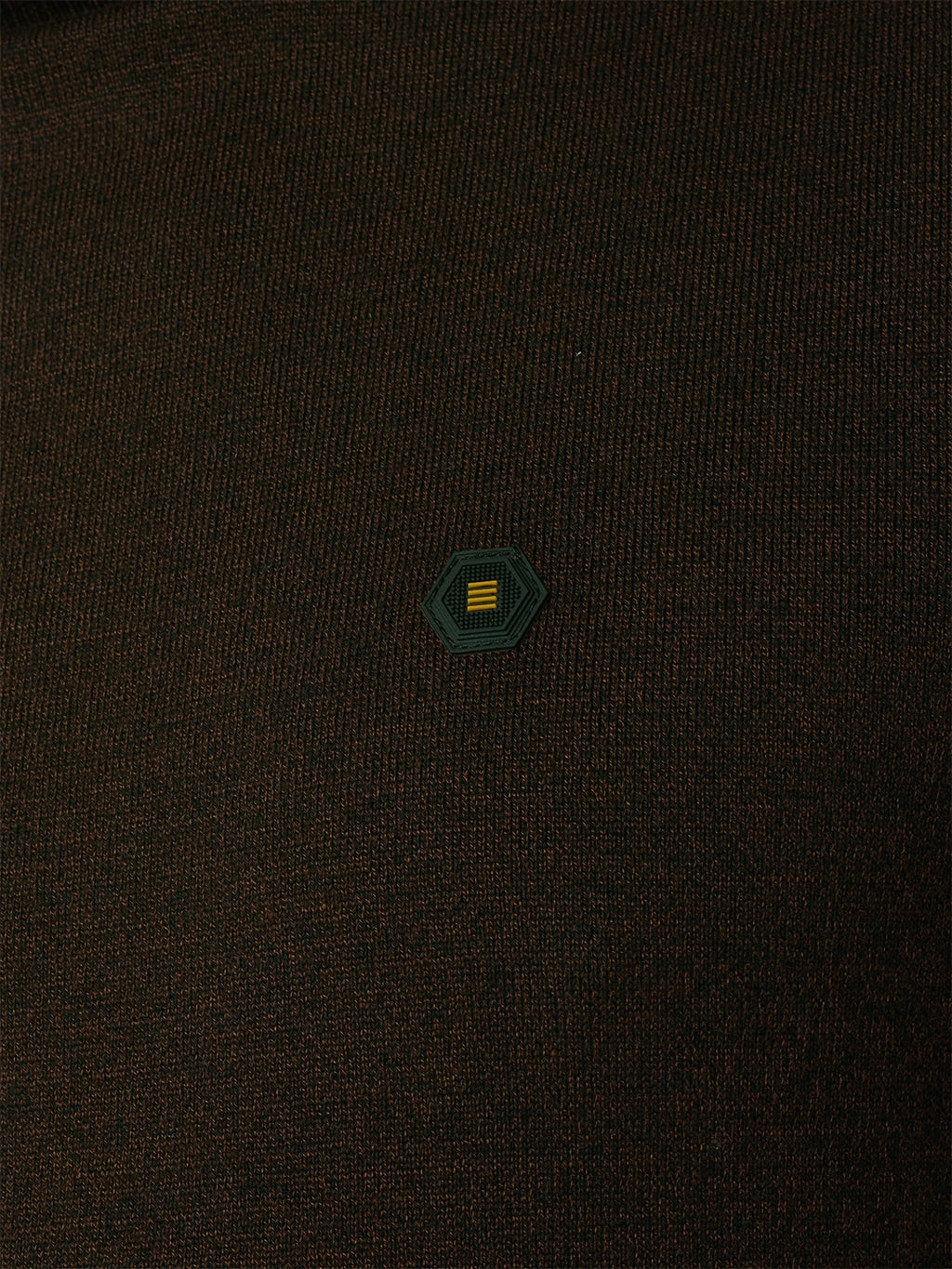 NO EXCESS 2 COLOURED MELANGE ROLLNECK PULLOVER 25210982