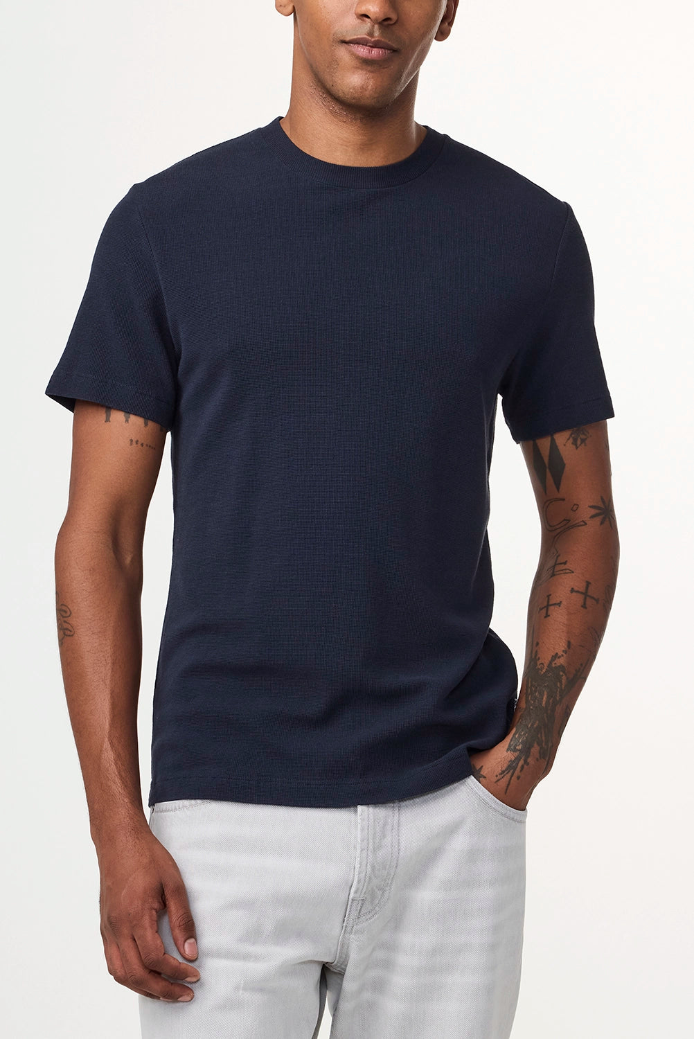 NN07 CLIVE COTTON TENCEL MODAL JERSEY S/S T-SHIRT 3323
