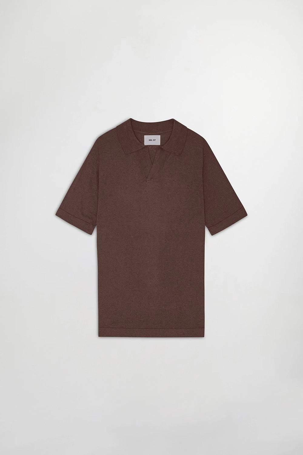 NN07 RYAN LINEN / COTTON V-NECK POLO 6311