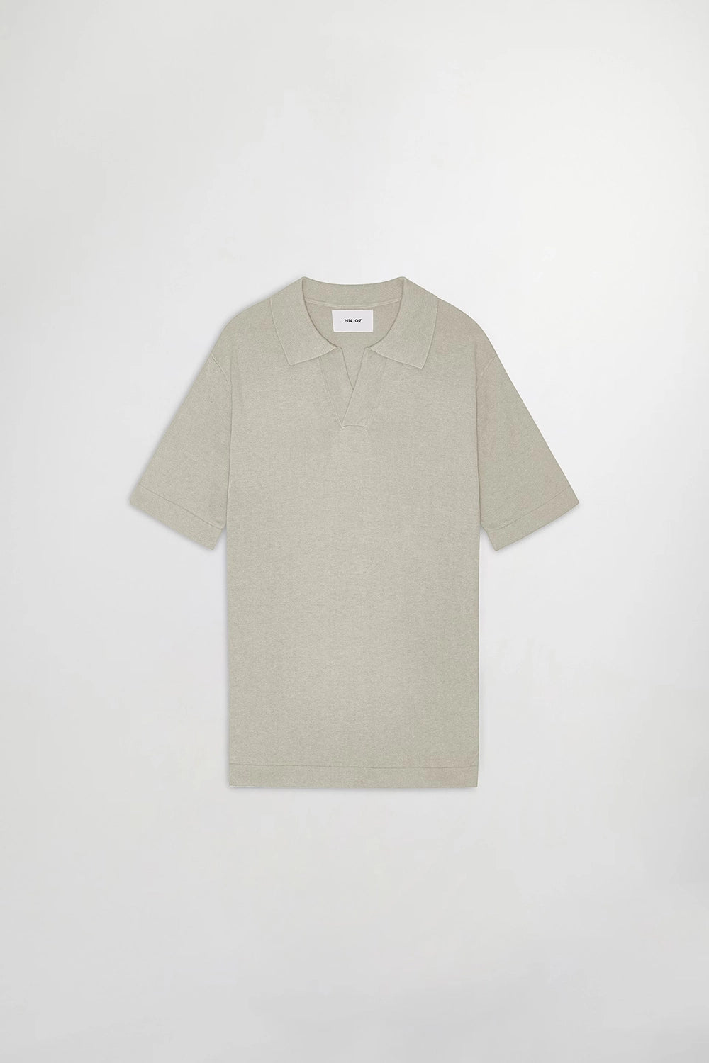NN07 RYAN LINEN / COTTON V-NECK POLO 6311