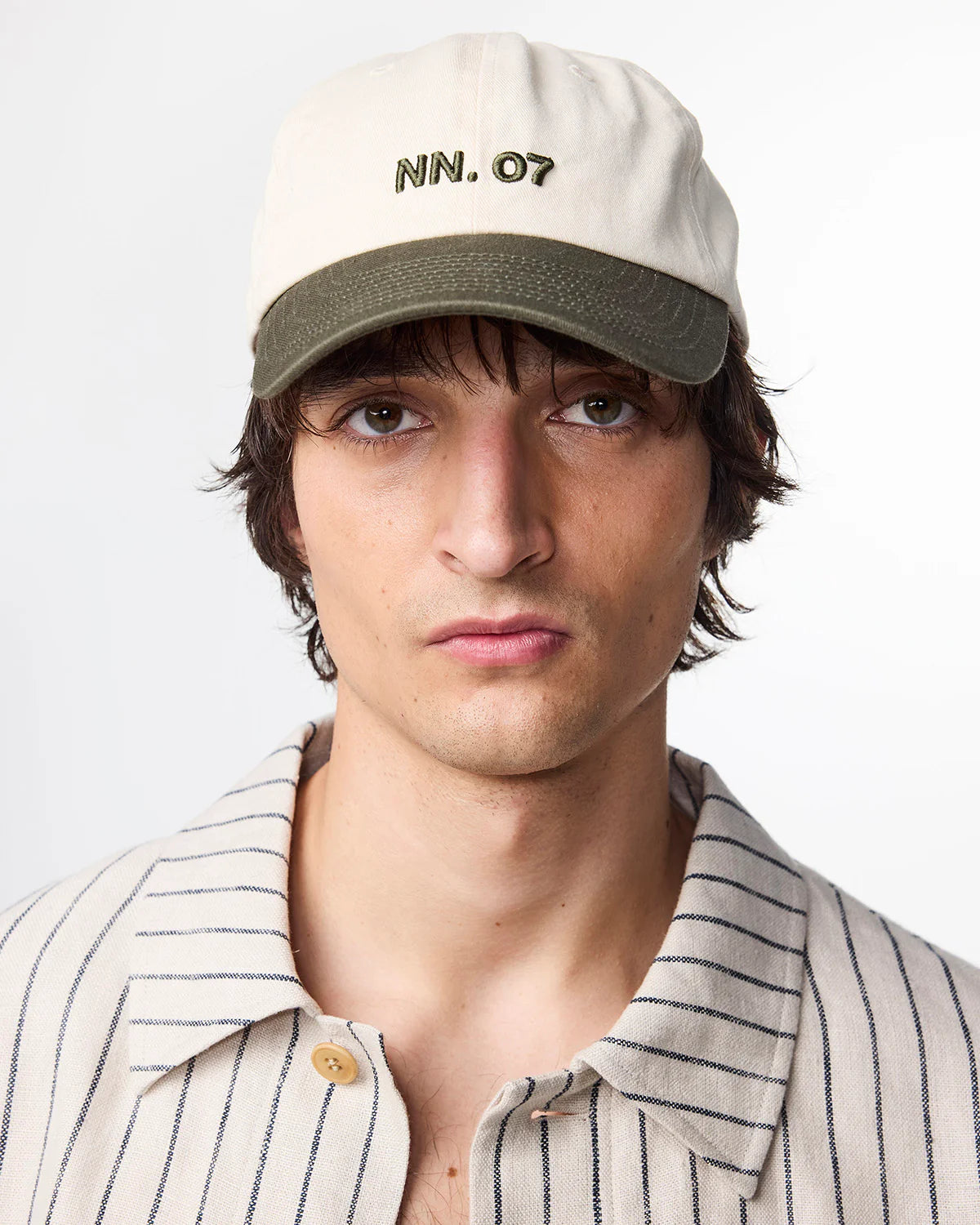 NN07 COTTON LOGO 2 TONE BASEBALL CAP 9041