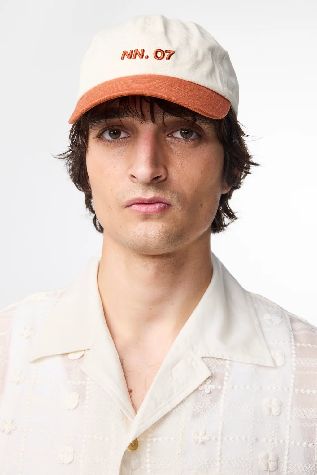 NN07 COTTON LOGO 2 TONE BASEBALL CAP 9041