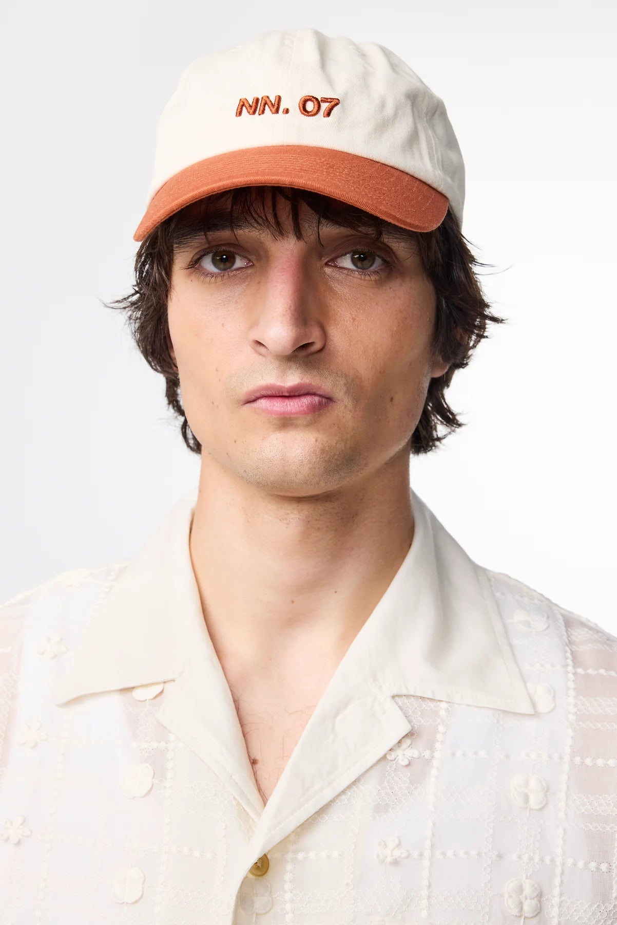 NN07 COTTON LOGO 2 TONE BASEBALL CAP 9041