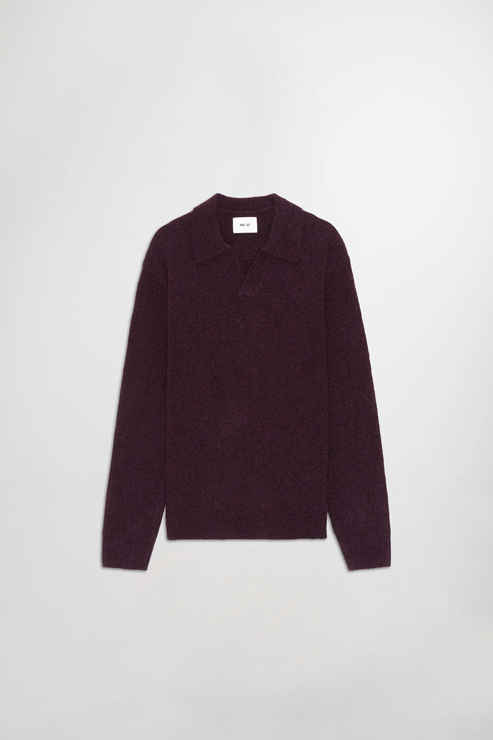 NN07 HOPE RECYCLED WOOL BLEND SKIPPER COLLAR L/S KNIT 6683