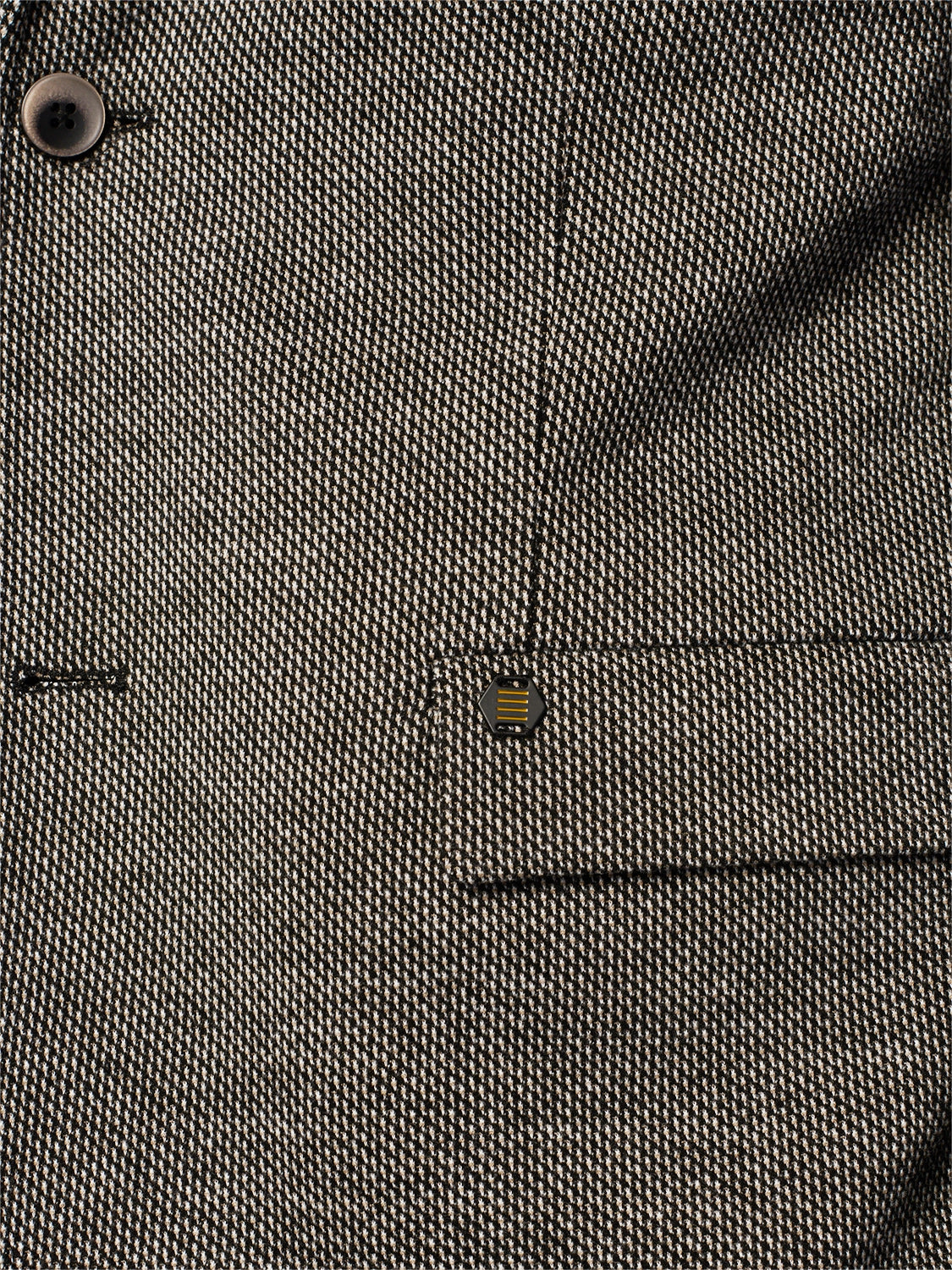 NO EXCESS TEXTURED STRETCH JERSEY MELANGE BLAZER 25910901