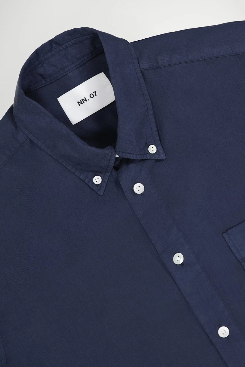 NN07 ARNE SOFT ORGANI COTTON TENCEL MIX CLASSIC BD L/S SHIRT 5655