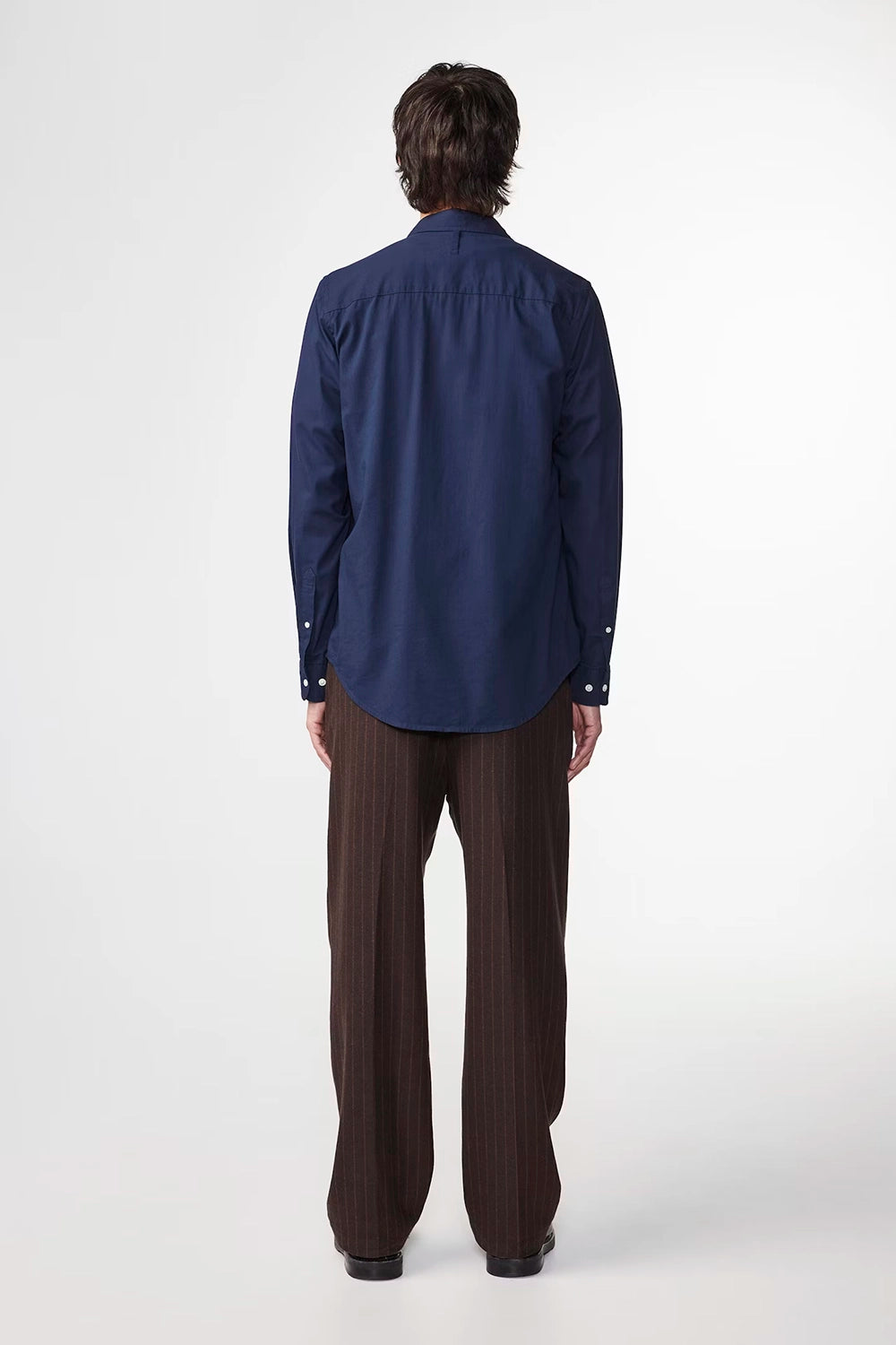 NN07 ARNE SOFT ORGANI COTTON TENCEL MIX CLASSIC BD L/S SHIRT 5655