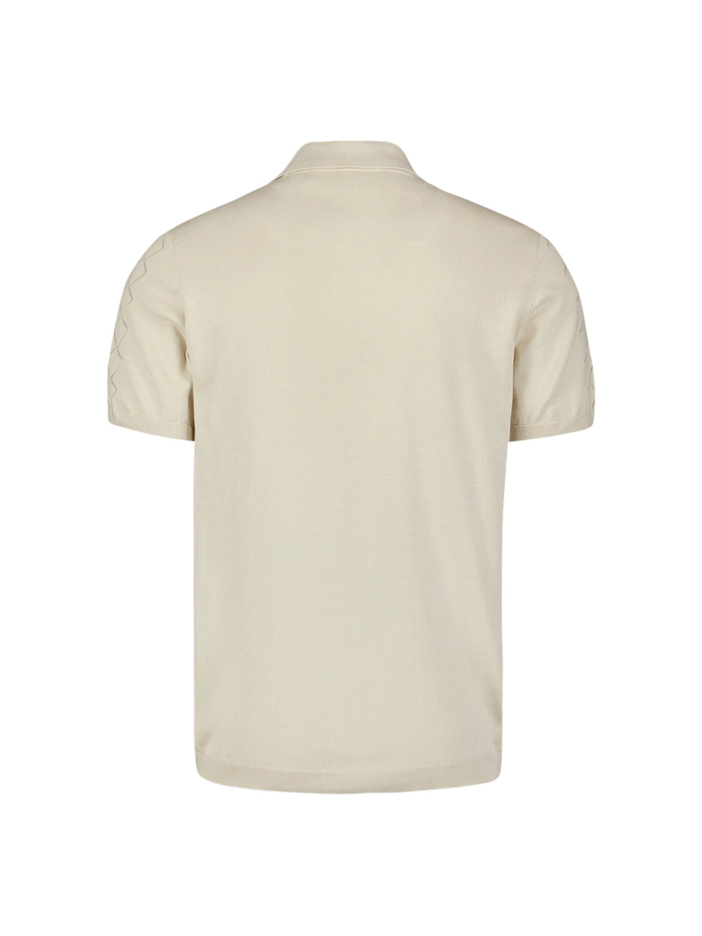NO EXCESS JACQUARD S/S FULL BUTTON POLO 27210349