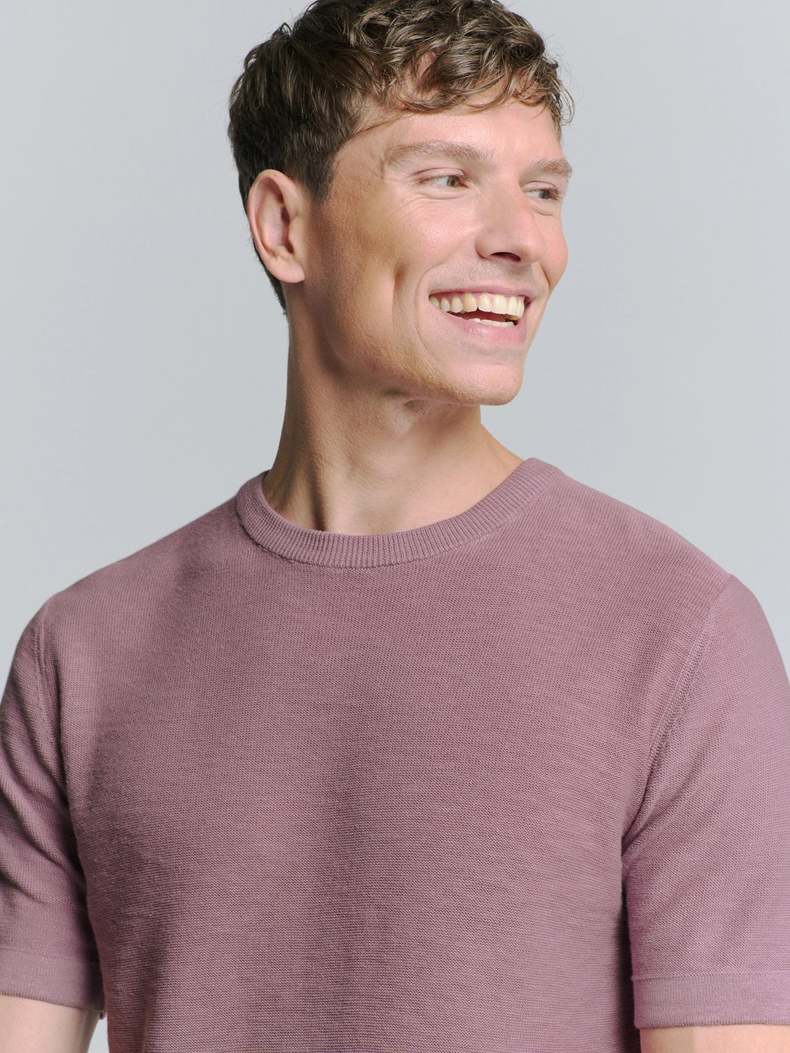 NO EXCESS SLUB KNIT CREW NECK TSHIRT 27230262