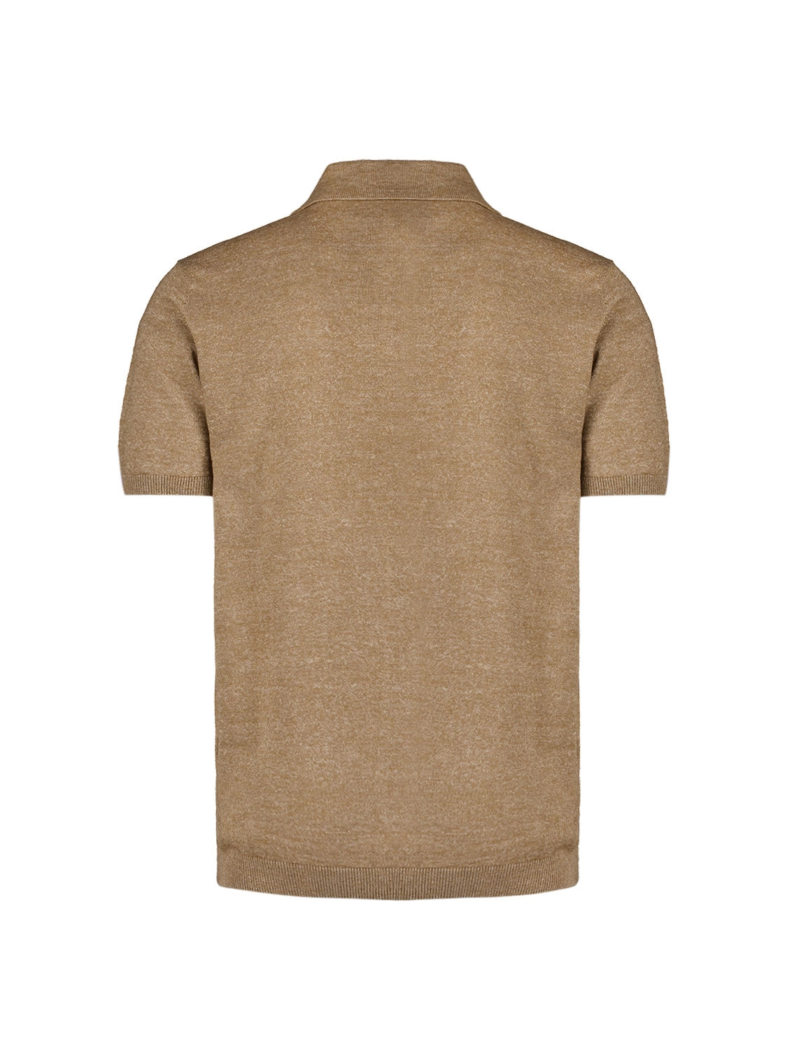 NO EXCESS LINEN BLEND KNITTED S/S POLO 27230365