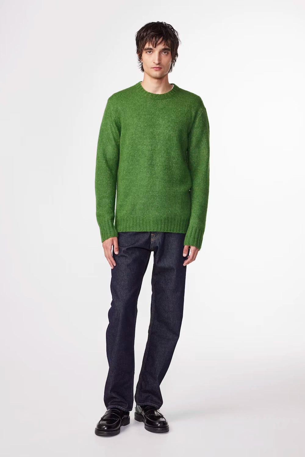 NN07 LEE ITALIAN MERINO WOOL BLEND CREW NECK KNIT 6598