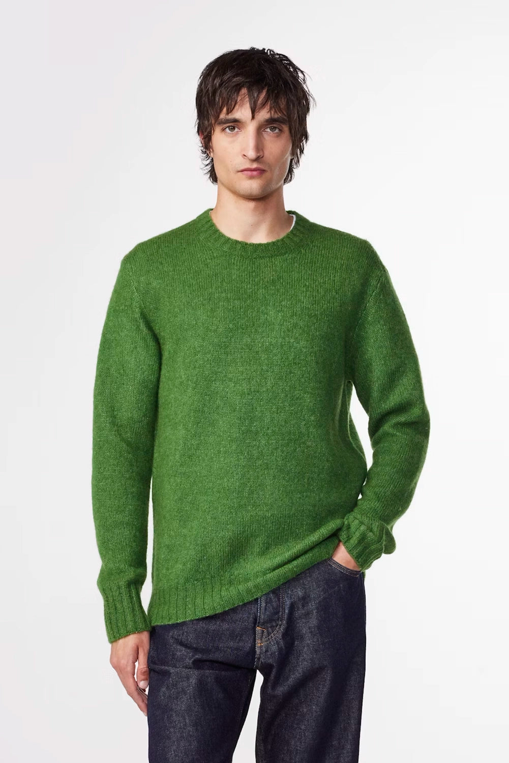 NN07 LEE ITALIAN MERINO WOOL BLEND CREW NECK KNIT 6598