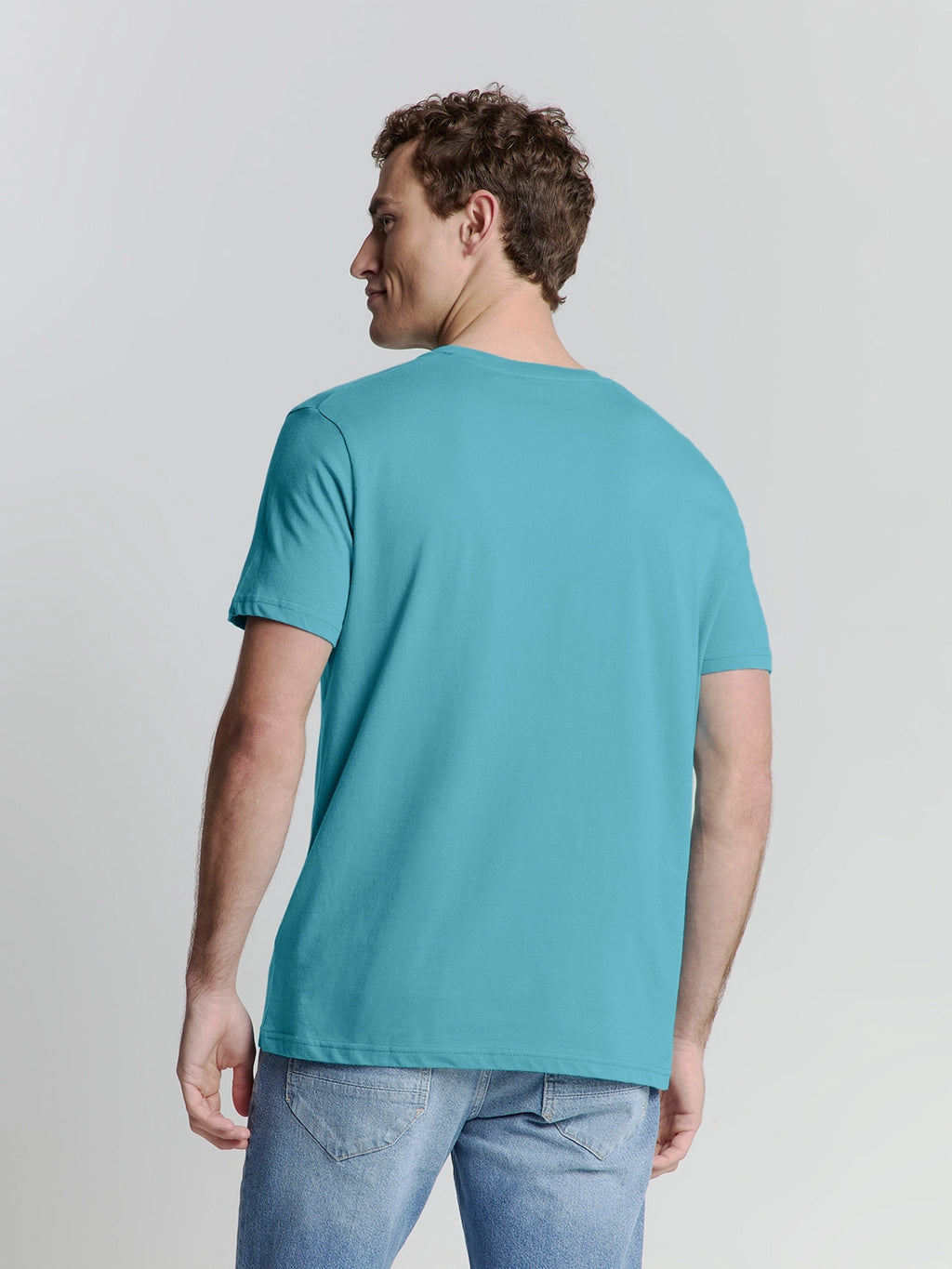 NO EXCESS SOLID CREW NECK TSHIRT 27340101SN