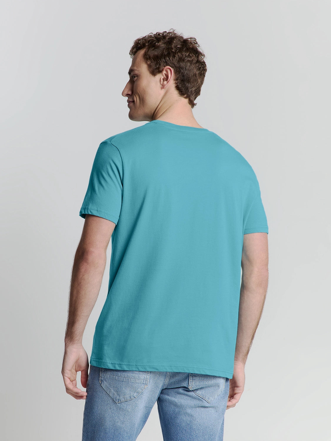 NO EXCESS SOLID CREW NECK TSHIRT 27340101SN