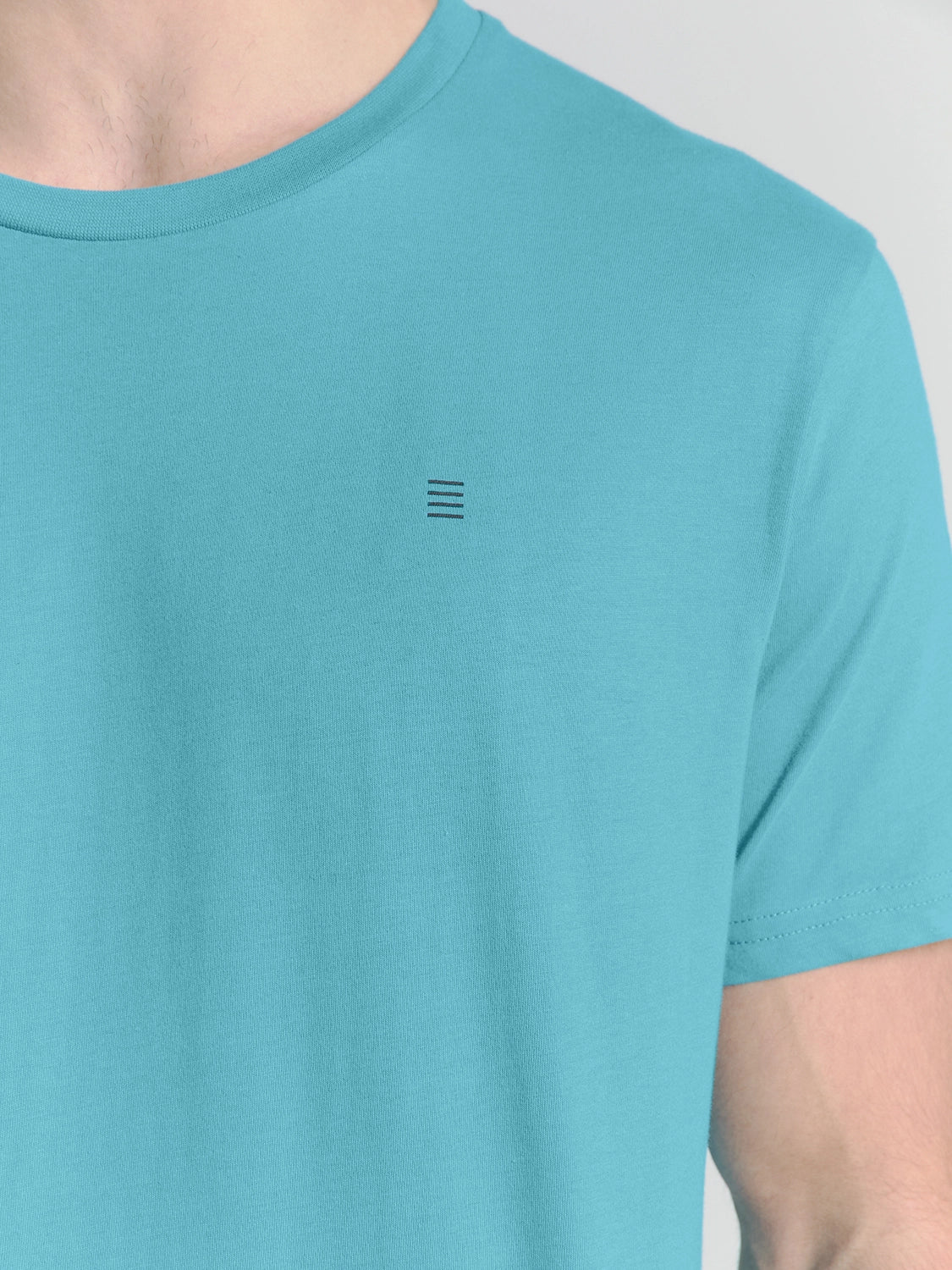 NO EXCESS SOLID CREW NECK TSHIRT 27340101SN