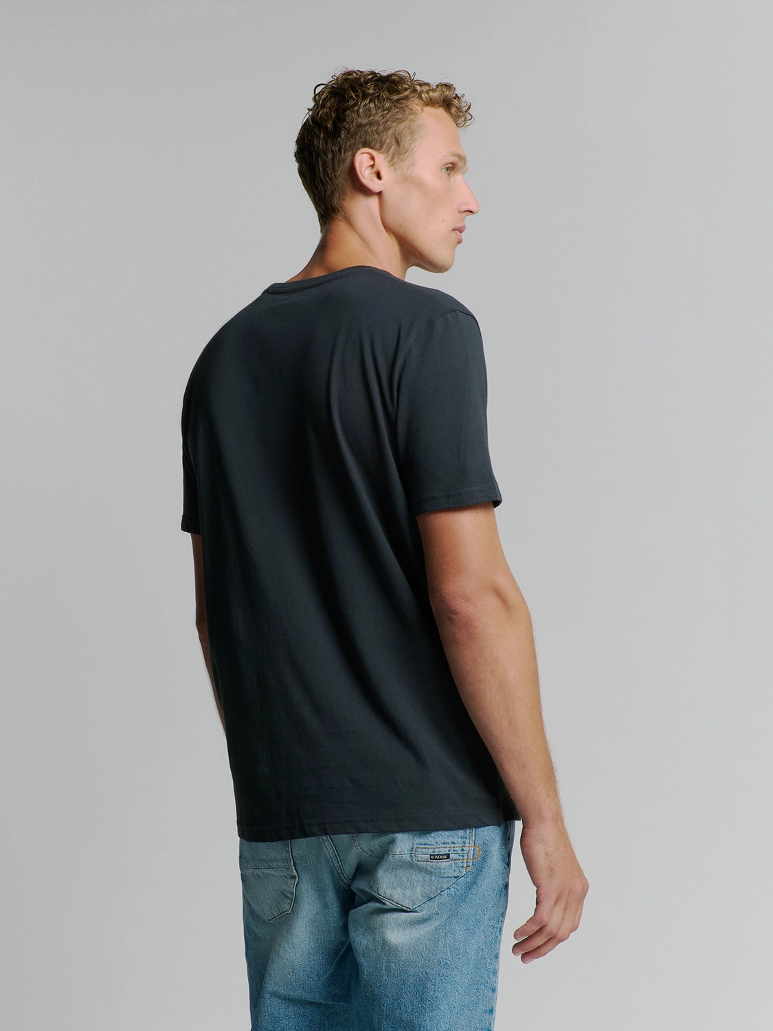 NO EXCESS SOLID CREW NECK TSHIRT 27340101SN