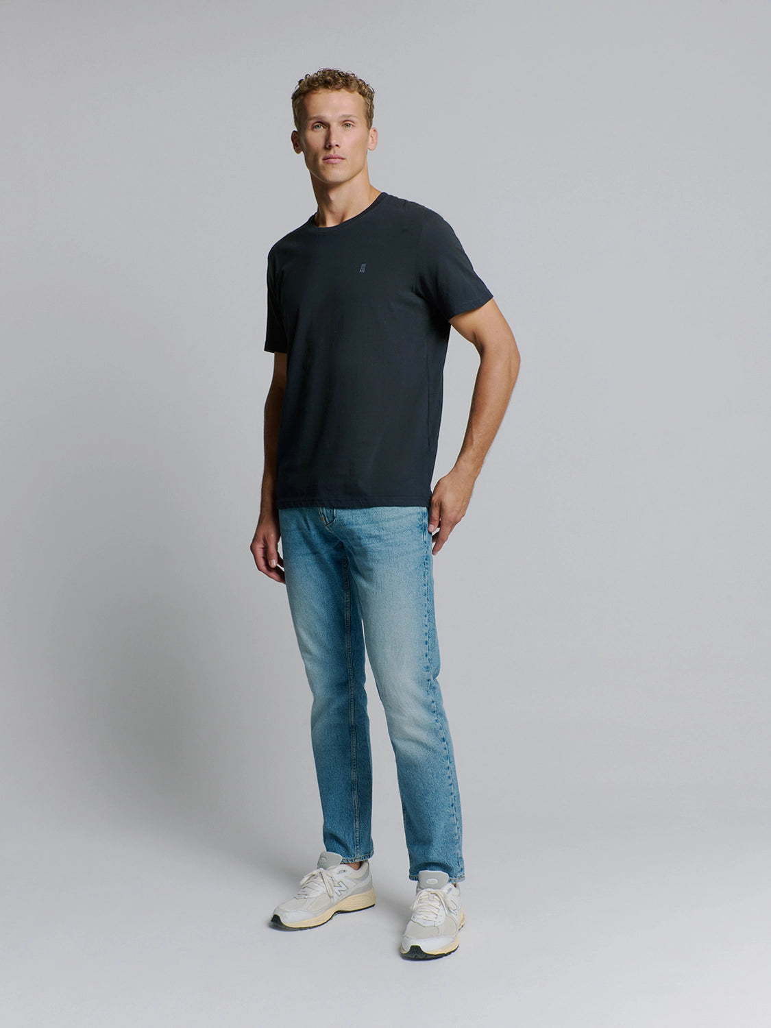 NO EXCESS SOLID CREW NECK TSHIRT 27340101SN