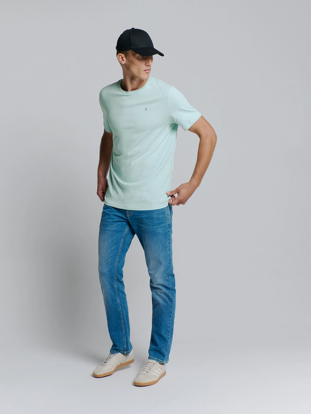 NO EXCESS SOLID CREW NECK TSHIRT 27340101SN