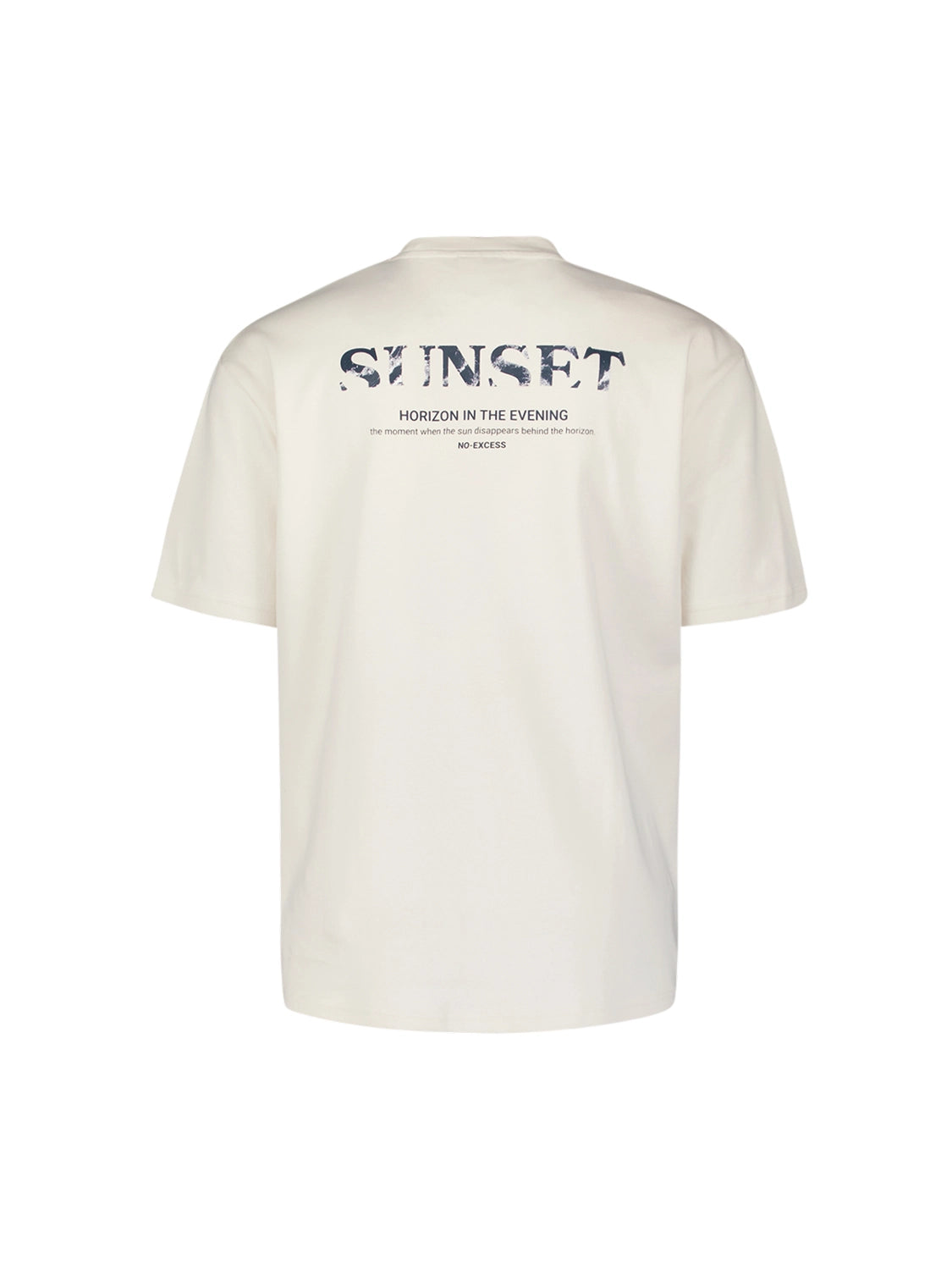 NO EXCESS BACK PRINT HEAVY CREWNECK TSHIRT 27340264