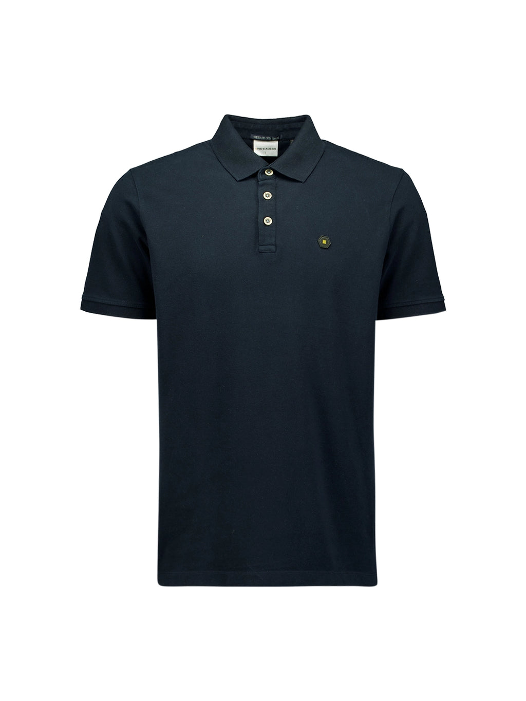 NO EXCESS GARMENT DYED PIQUE STRETCH COTTON POLO 27380201SN