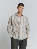 NO EXCESS MULTI COLOUR STRIPE L/S SHIRT 27400340