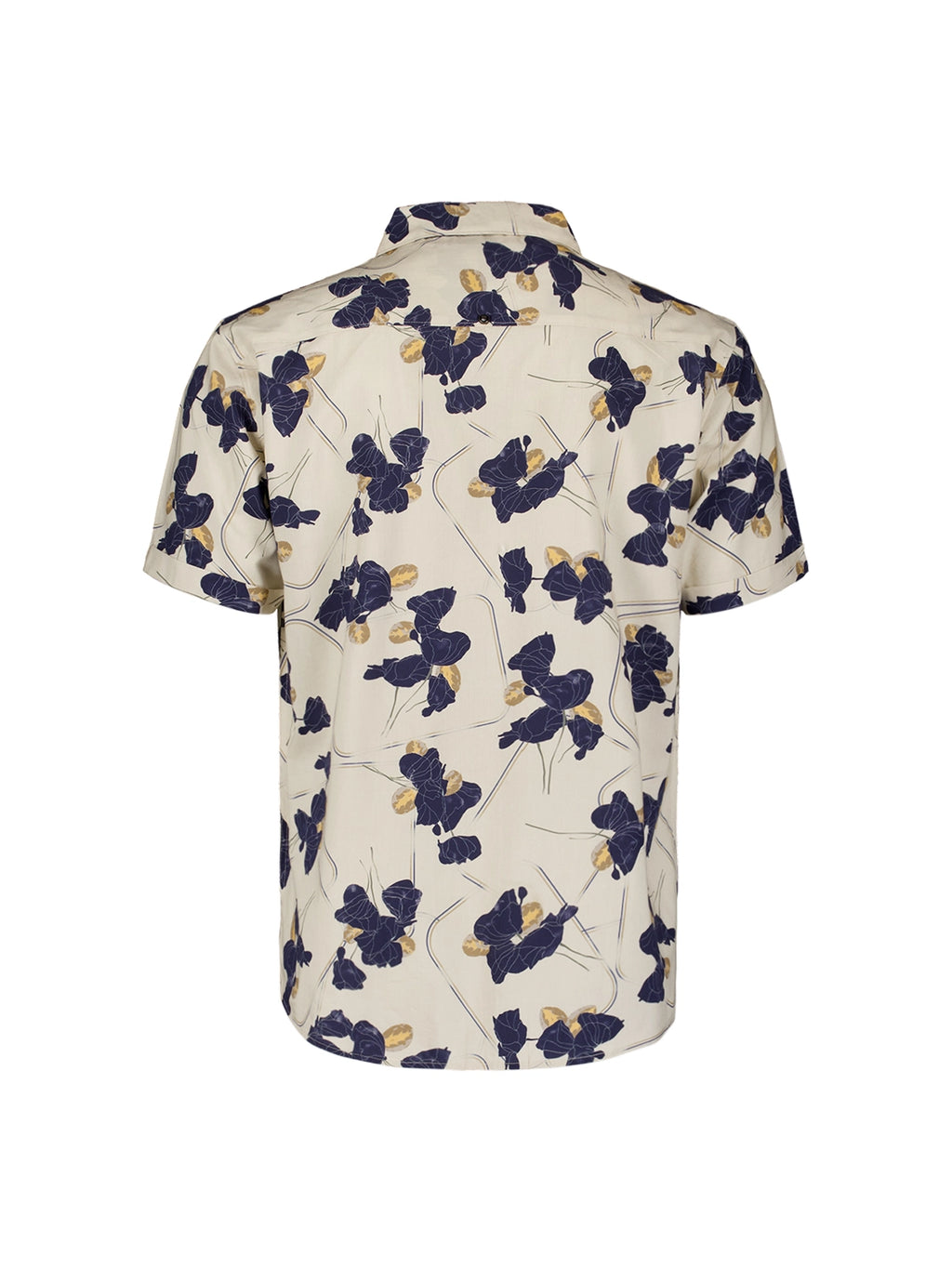 NO EXCESS REVERSE COLLAR S/S PRINT SHIRT 27440346