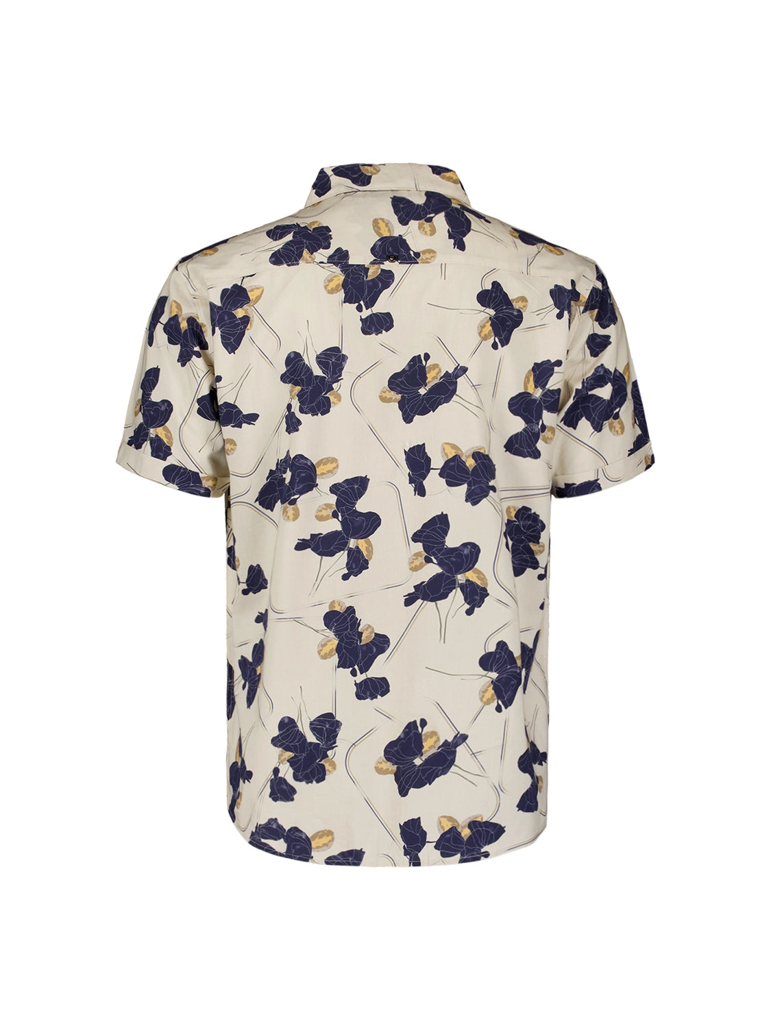 NO EXCESS REVERSE COLLAR S/S PRINT SHIRT 27440346
