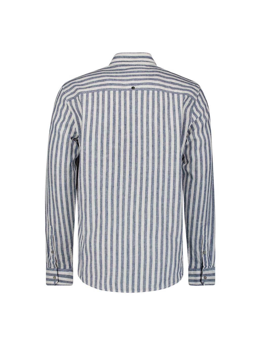 NO EXCESS LINEN BLEND VERTICAL BIG STRIPE L/S SHIRT 27470224SN