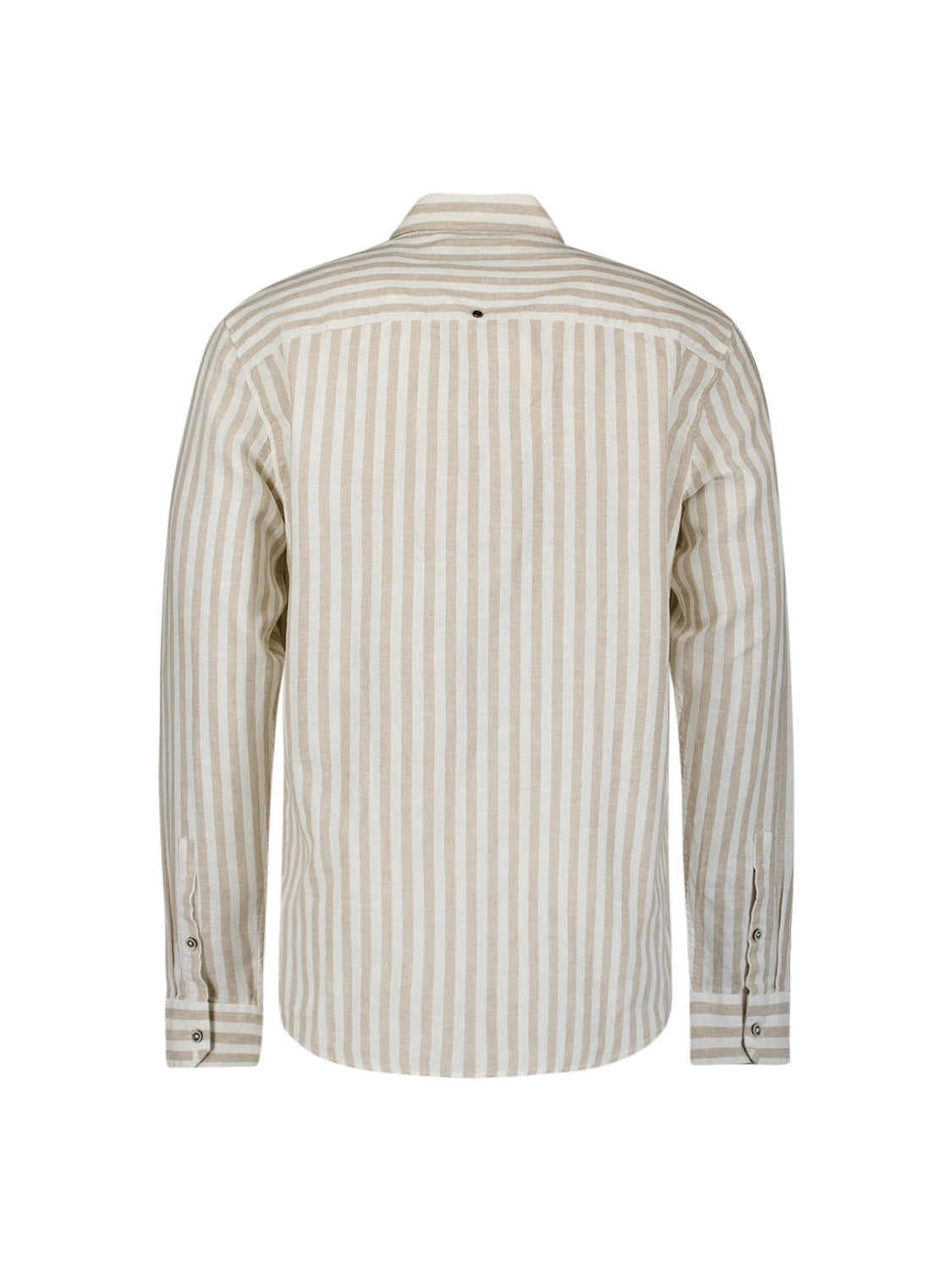 NO EXCESS LINEN BLEND VERTICAL BIG STRIPE L/S SHIRT 27470224SN