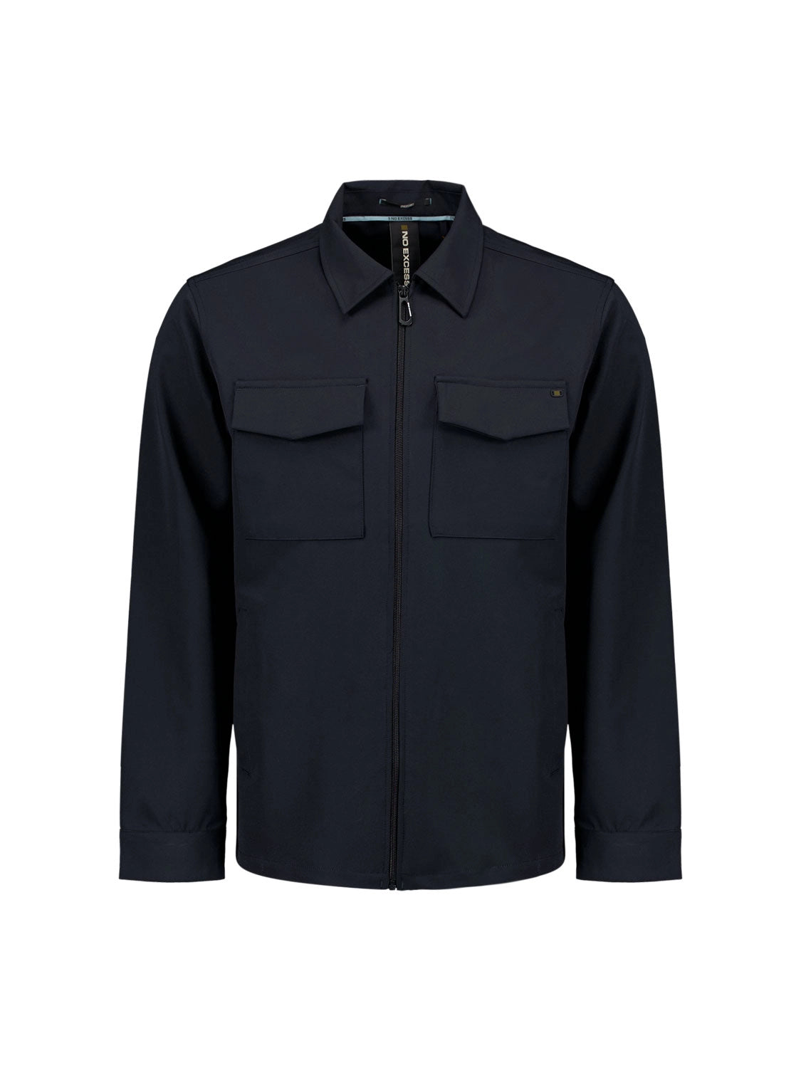 NO EXCESS FULL ZIPPER STRETCH OVERSHIRT 27510104
