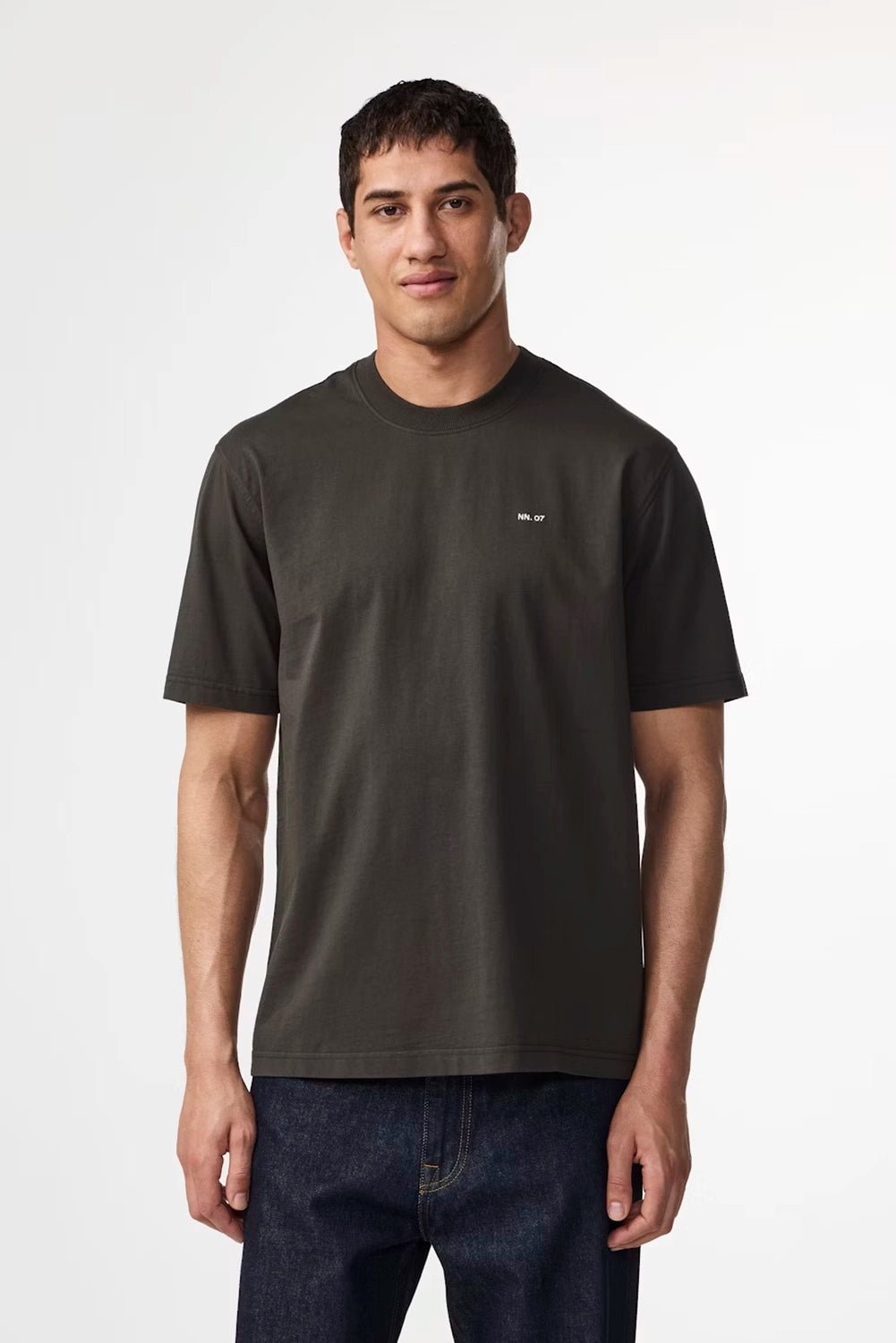 NN07 ADAM PIMA COTTON EMBROIDERED TSHIRT 3209