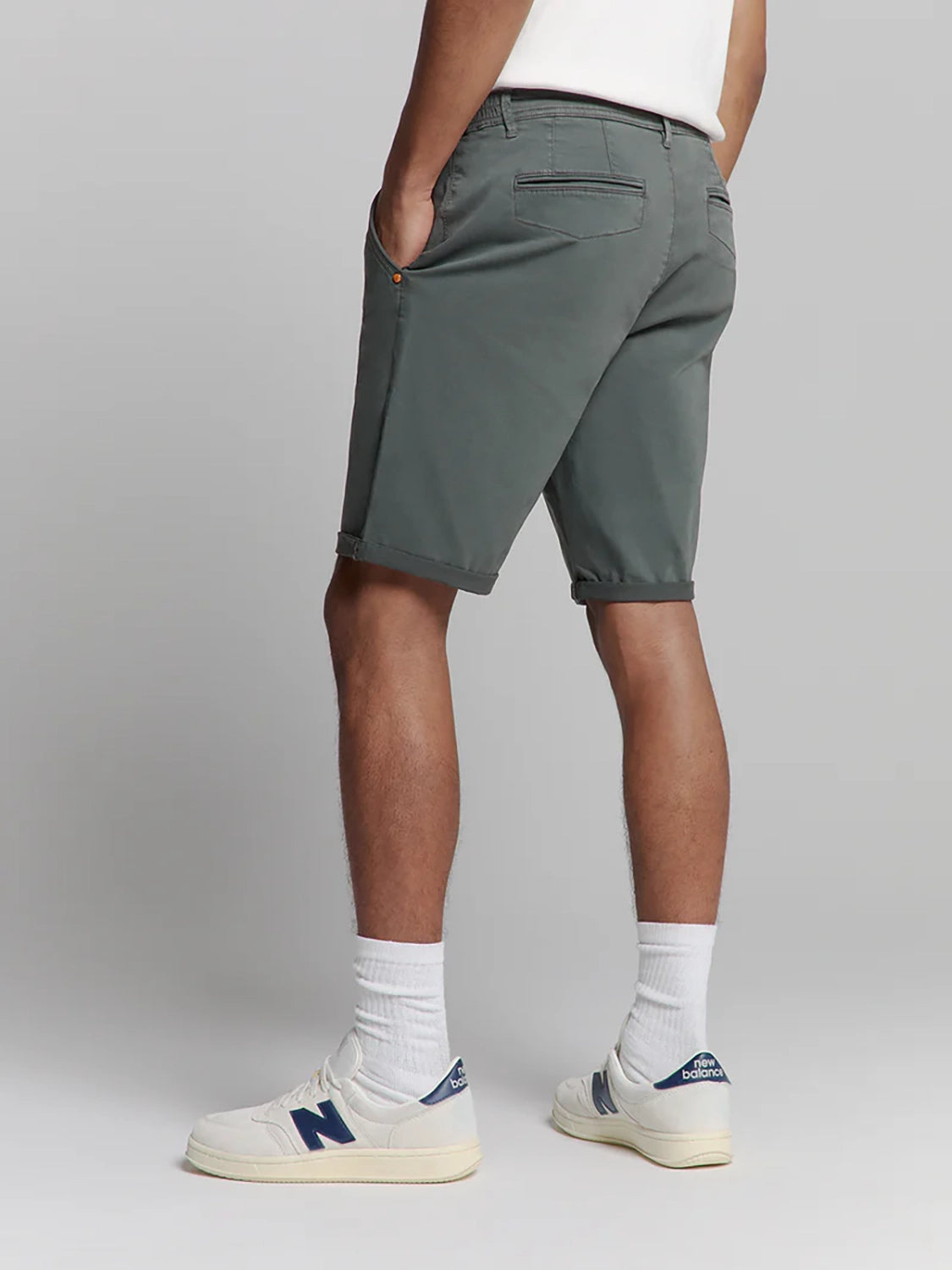 NO EXCESS GARMENT DYED STRETCH TWILL CHINO SHORT 278190306SN